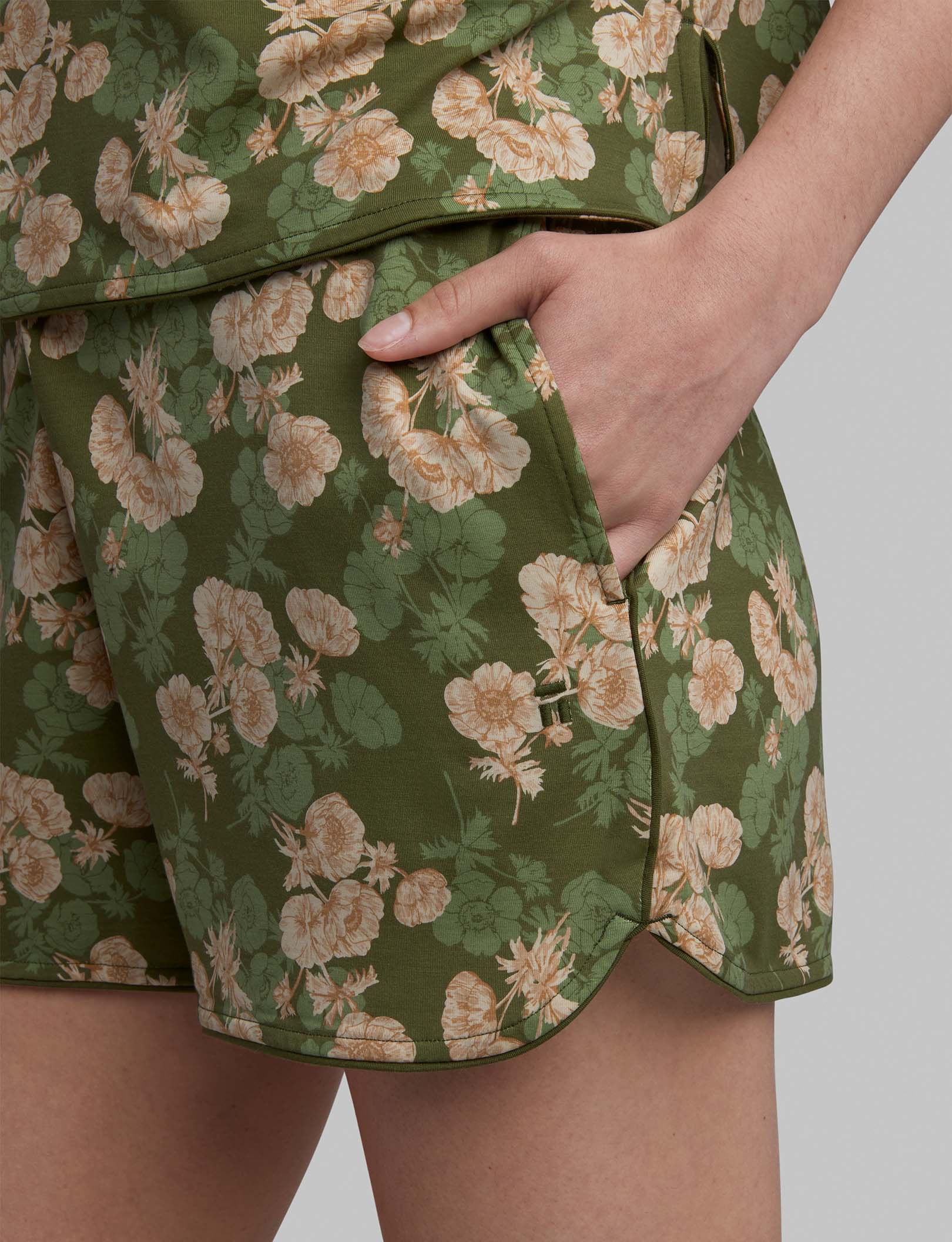 Women's Downtime Pajama Top & Short Set