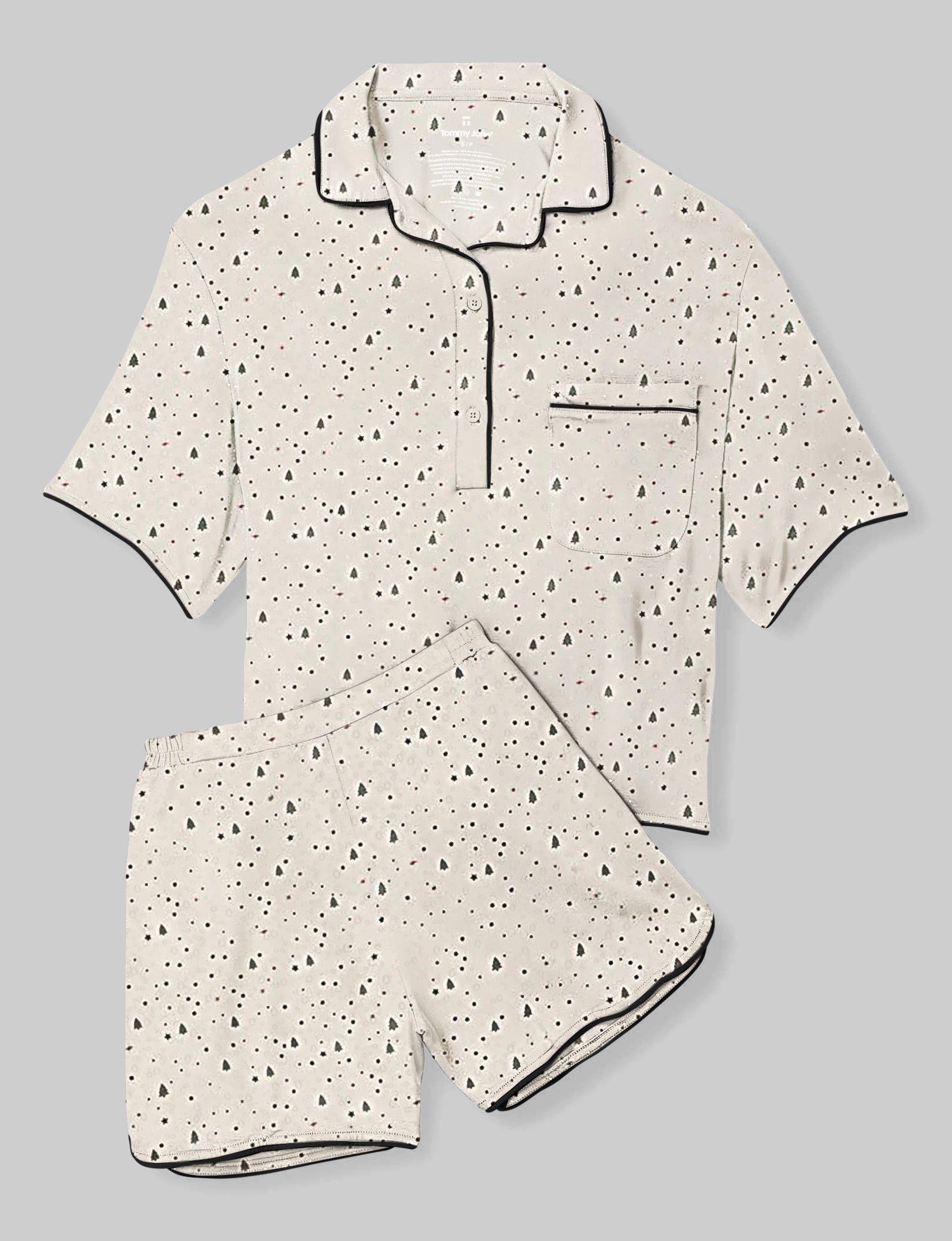 Women's Downtime Pajama Top & Short Set