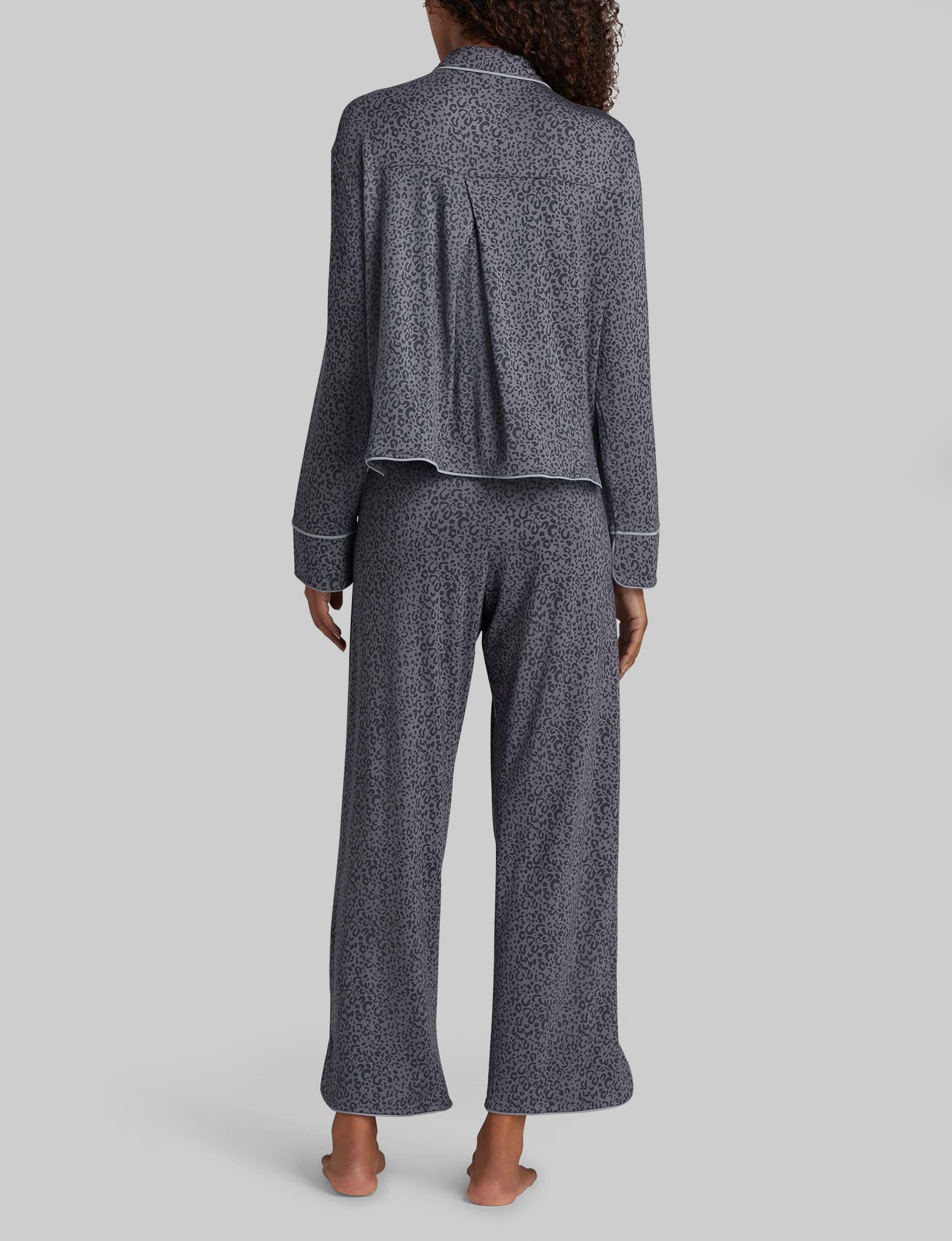 Women's Downtime Long Sleeve Pajama Top & Pant Set