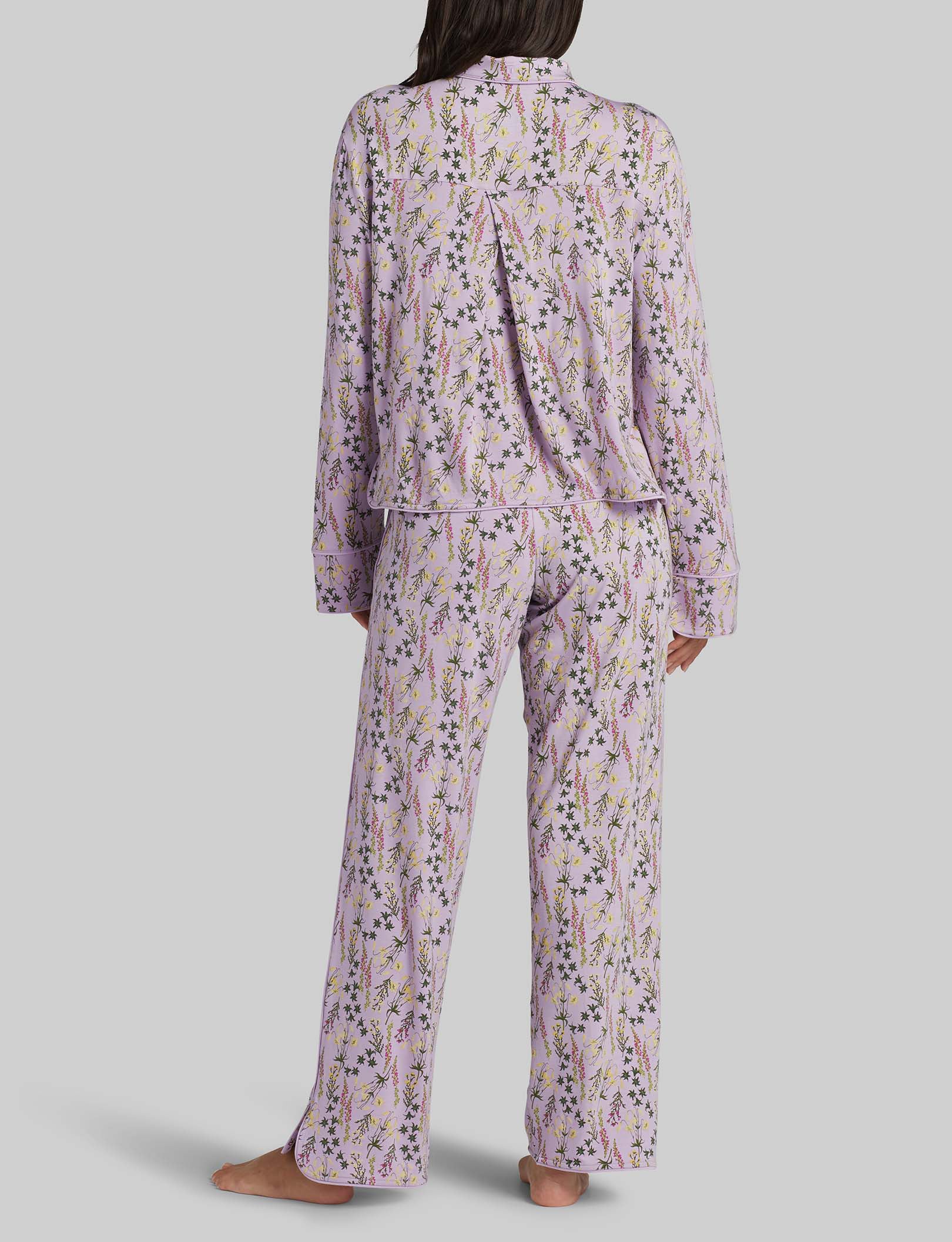 Women's Downtime Long Sleeve Pajama Top & Pant Set