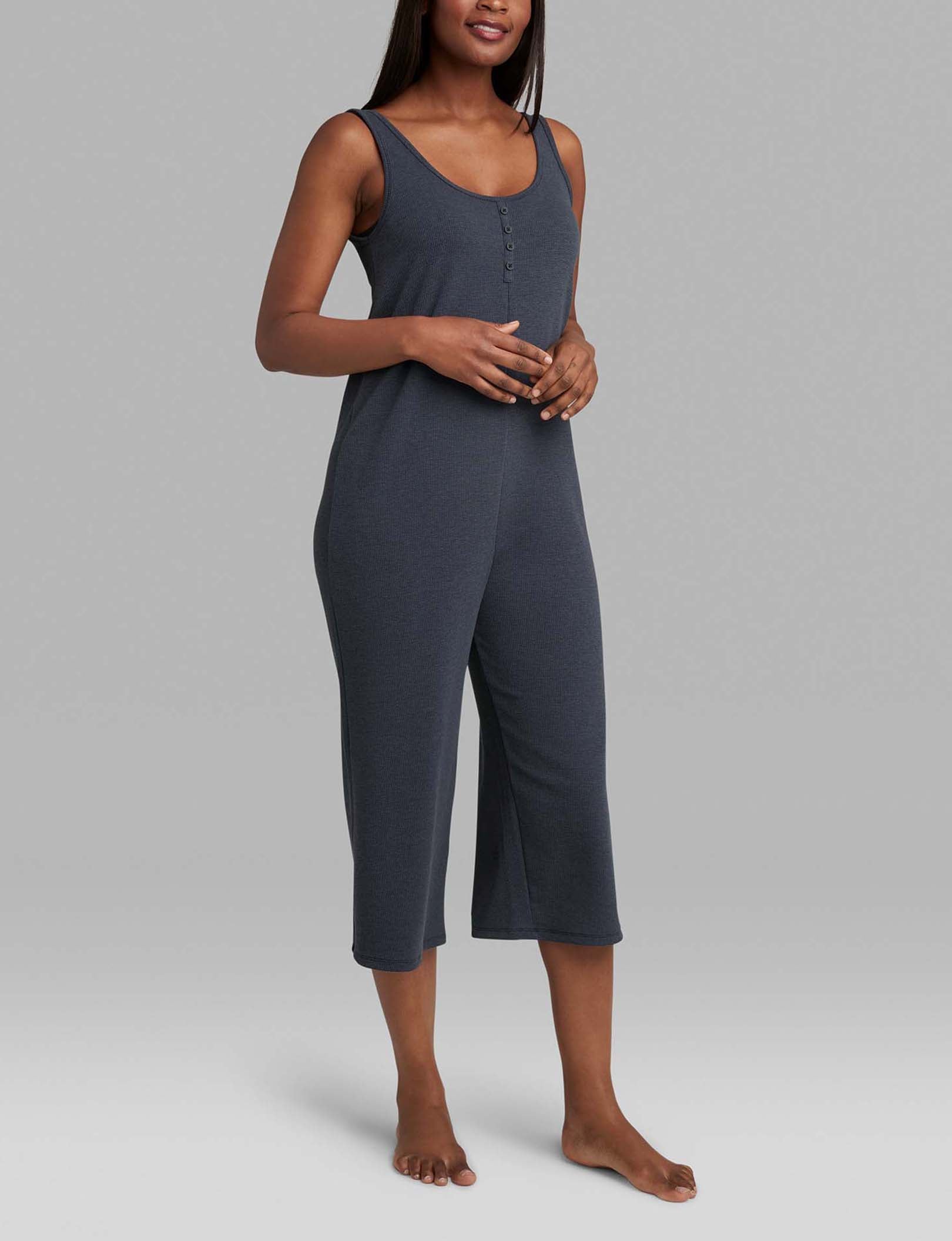 Women's Zen Waffle Lounge Jumpsuit