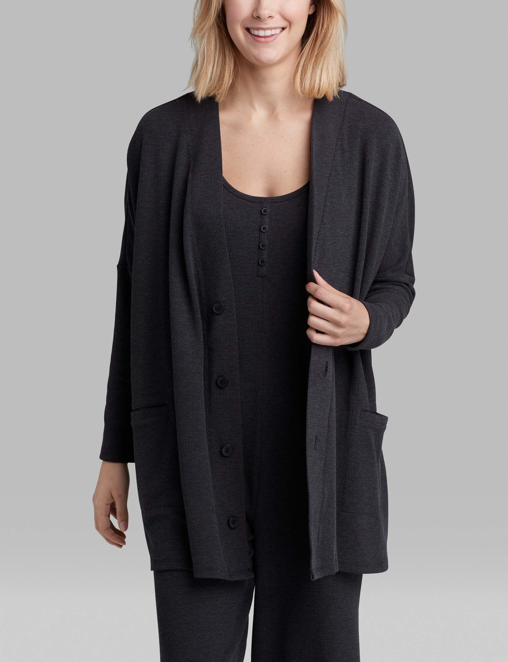 Women's Zen Waffle Lounge Cardigan