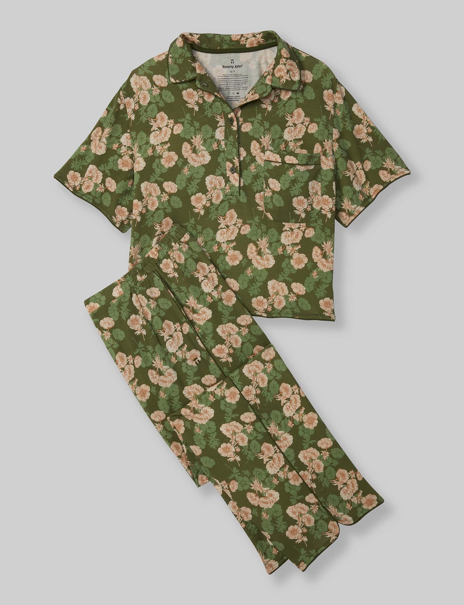 Women's Downtime Pajama Top & Pant Set