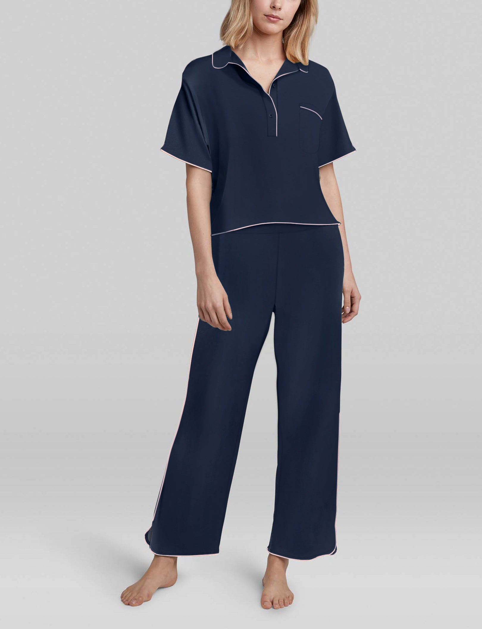 Women's Downtime Pajama Top & Pant Set