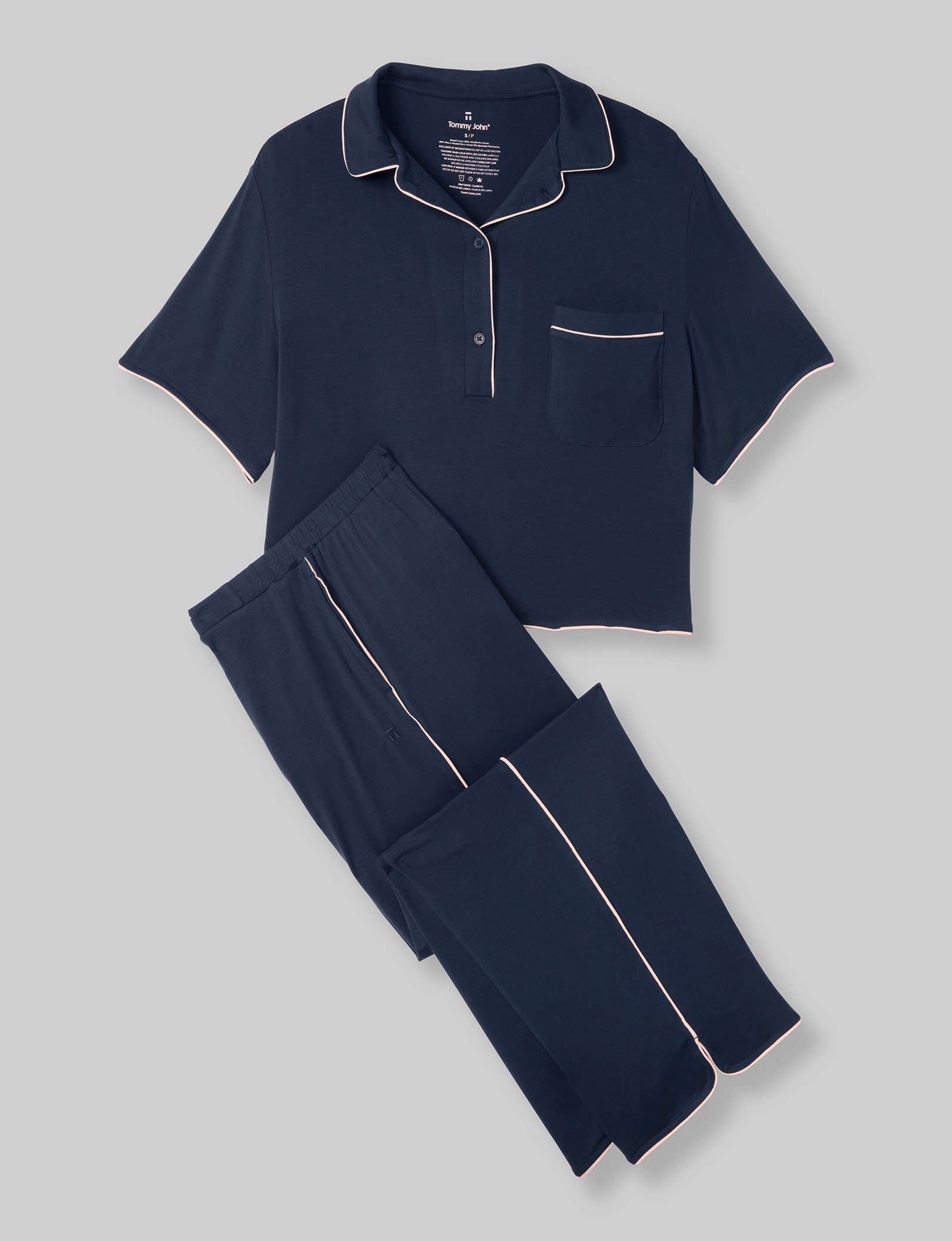 Women's Downtime Pajama Top & Pant Set