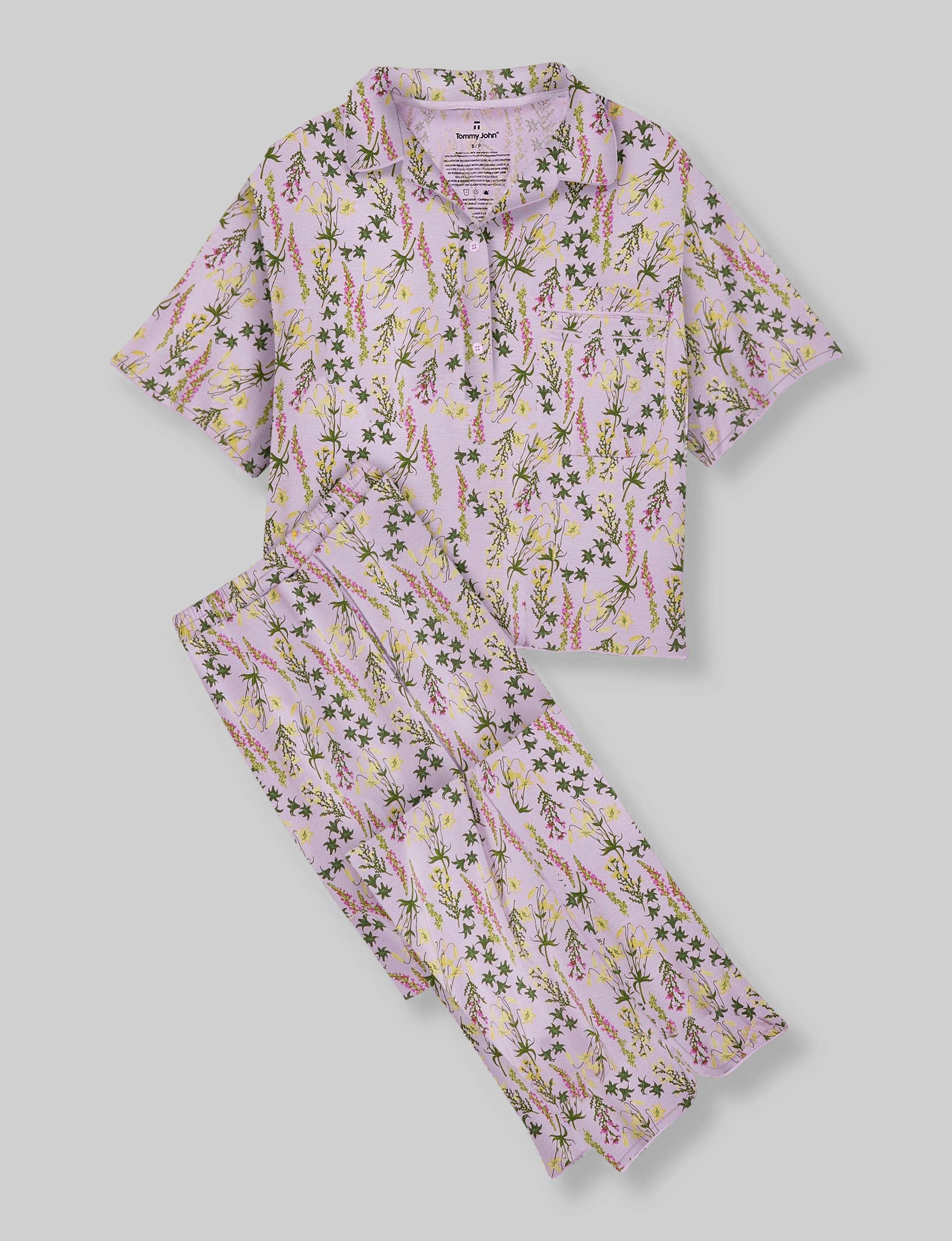 Women's Downtime Pajama Top & Pant Set