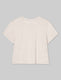 Women's Second Skin Not-Too-Cropped Crew Neck Tee::Oatmeal Heather::Swatch