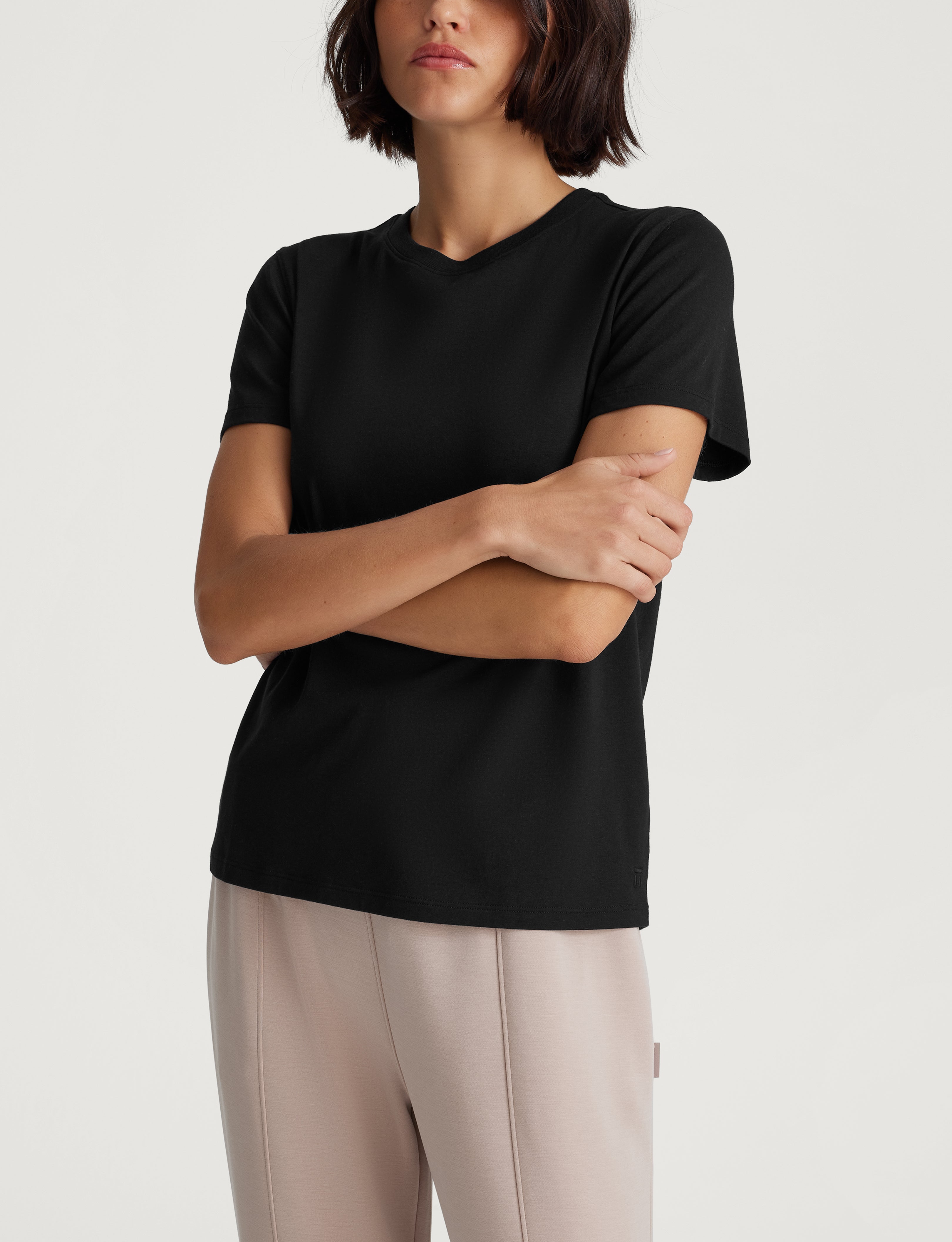 Women's Second Skin Crew Neck Tee – Tommy John