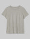 Women's Second Skin Crew Neck Tee::Heather Grey::Swatch