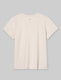 Women's Second Skin Crew Neck Tee::Oatmeal Heather::Swatch