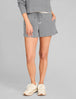 Women's French Terry Short::Light Heather Grey