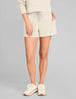 Women's French Terry Short::Almond Milk