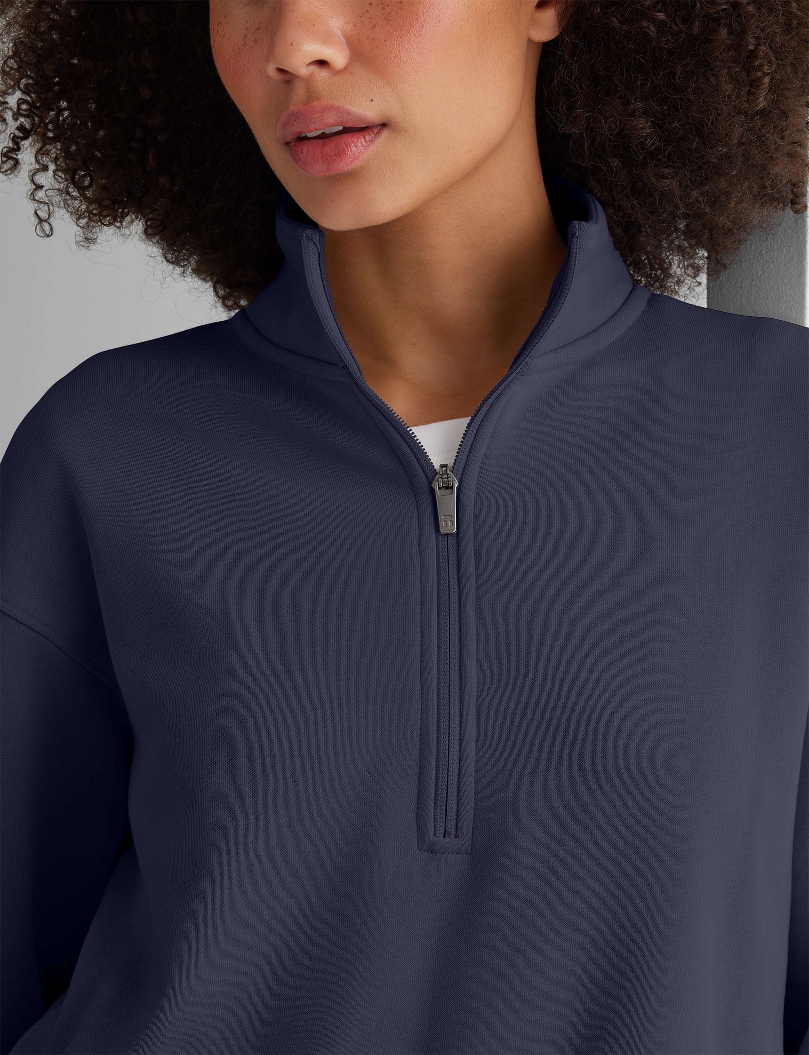 Women's French Terry Half-Zip & Jogger Set