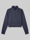 Women's French Terry Half-Zip Sweatshirt::Night Sky::Swatch