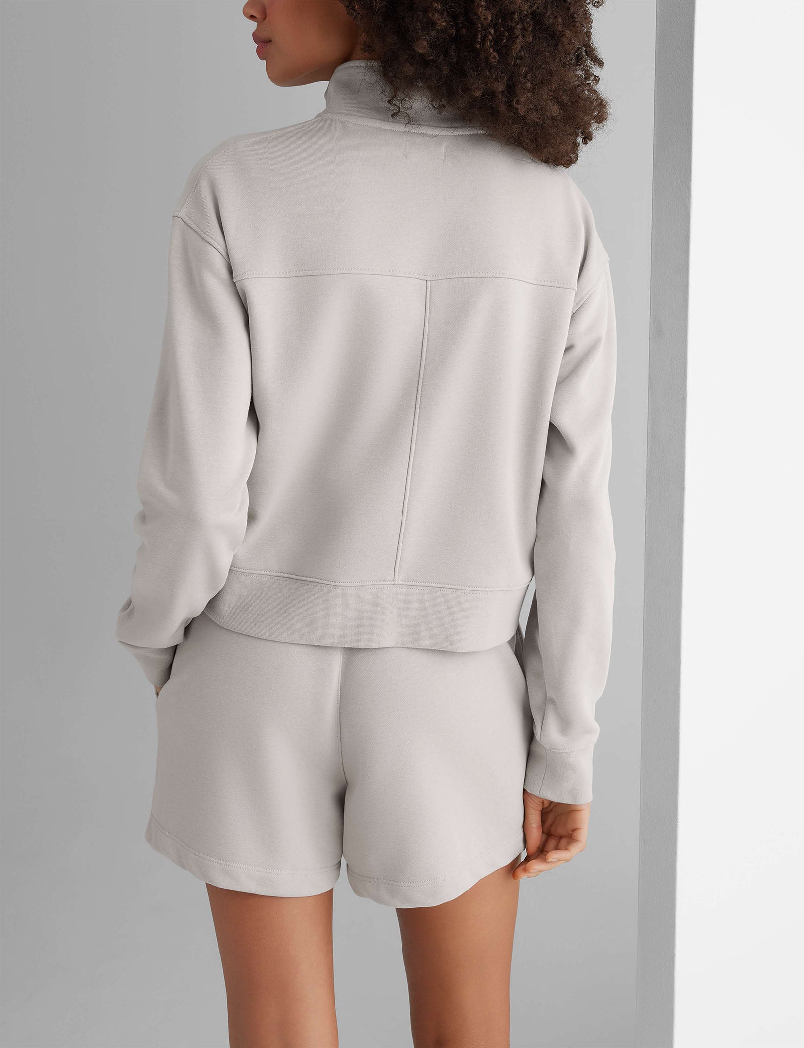 Women's French Terry Half-Zip Sweatshirt