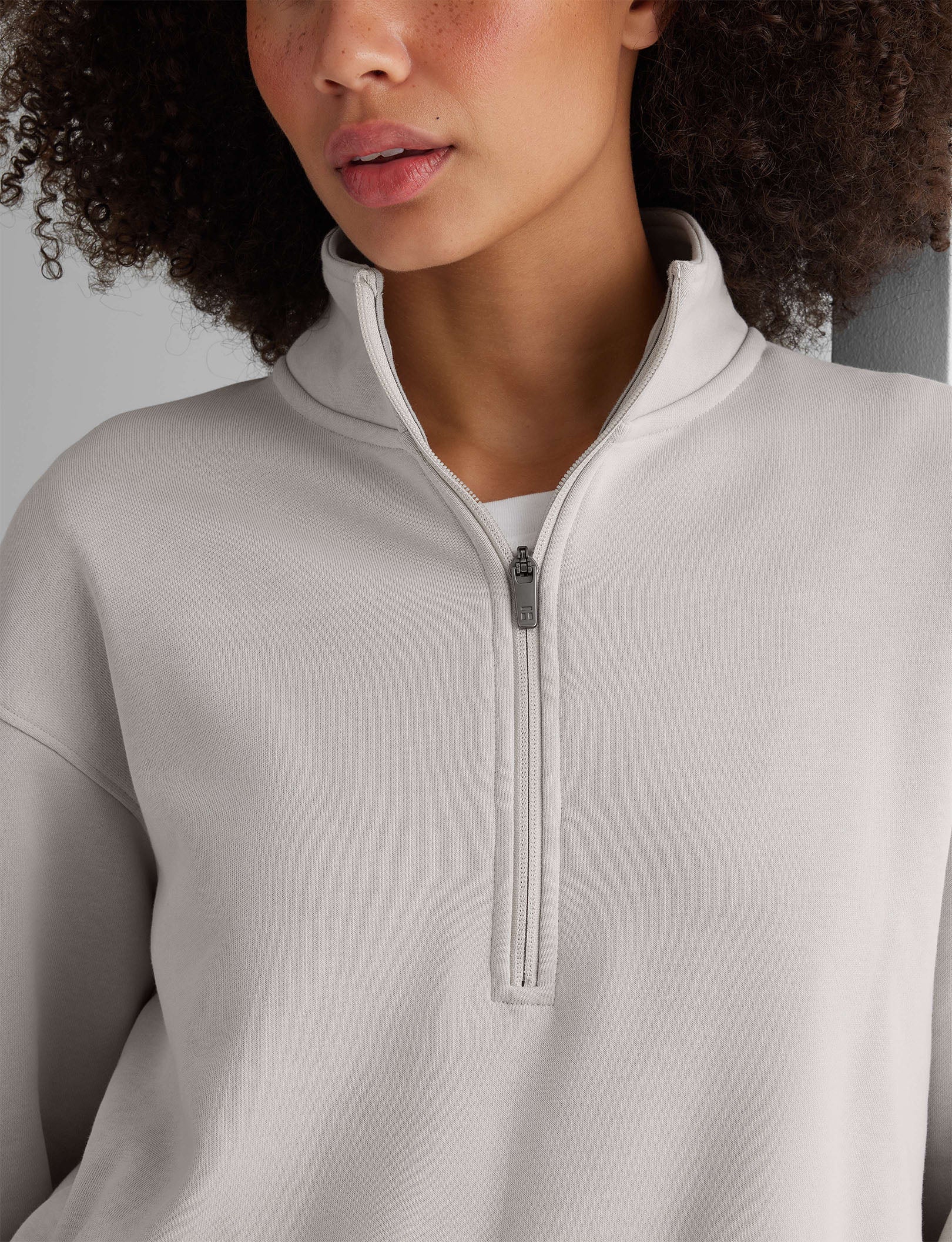 Women's French Terry Half-Zip Sweatshirt