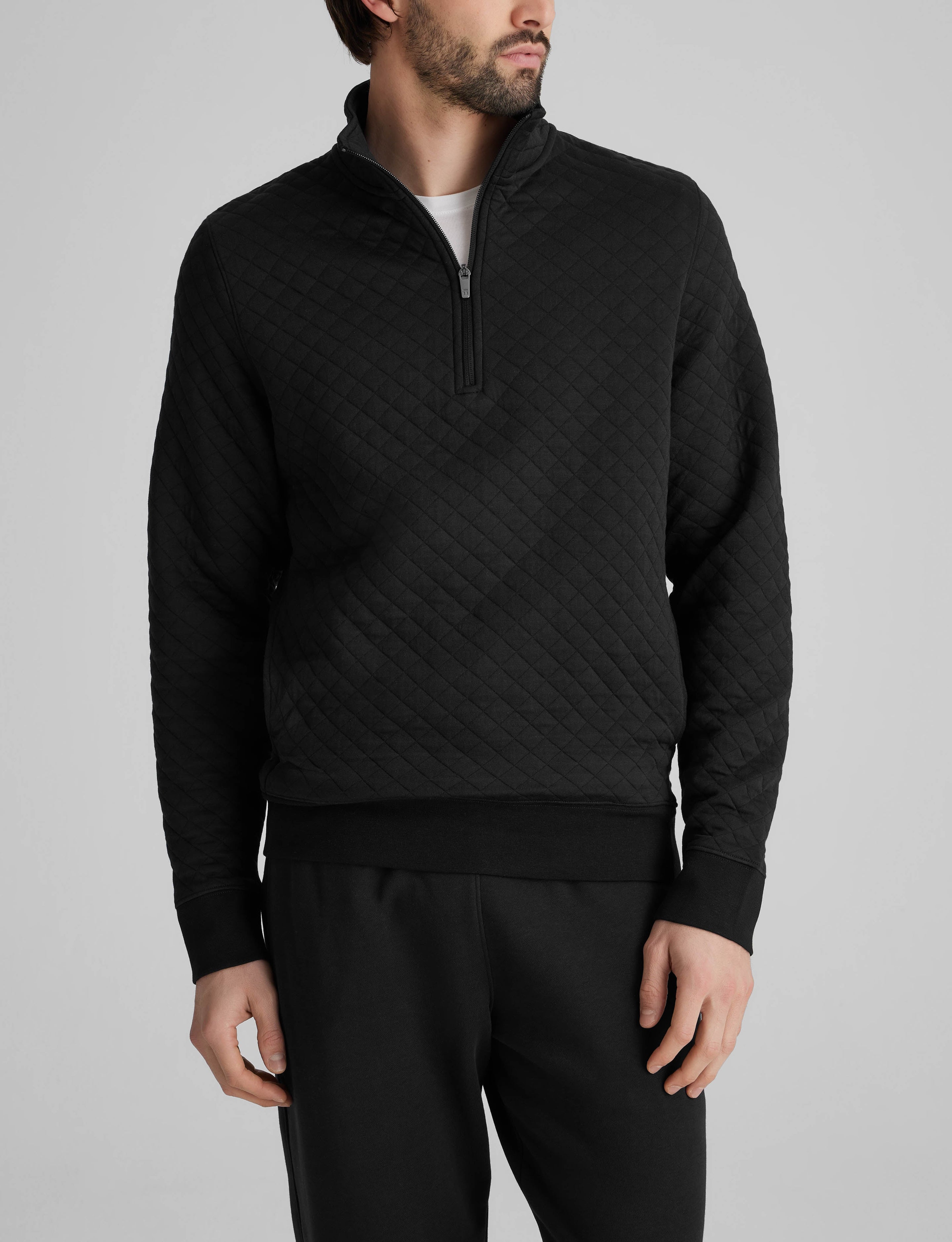 Quilted Quarter Zip