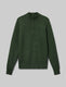 Sweater Quarter Zip::Kombu Green::Swatch