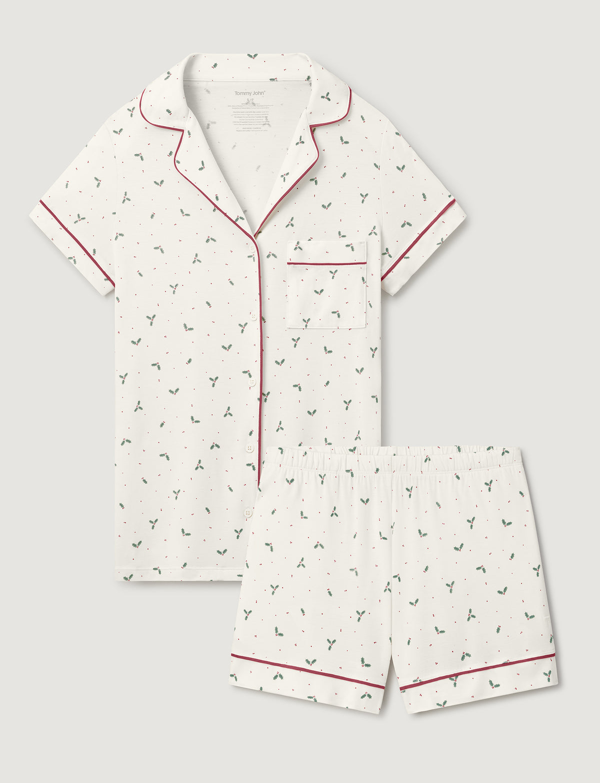 Women's Downtime Pajama Top & Short Set