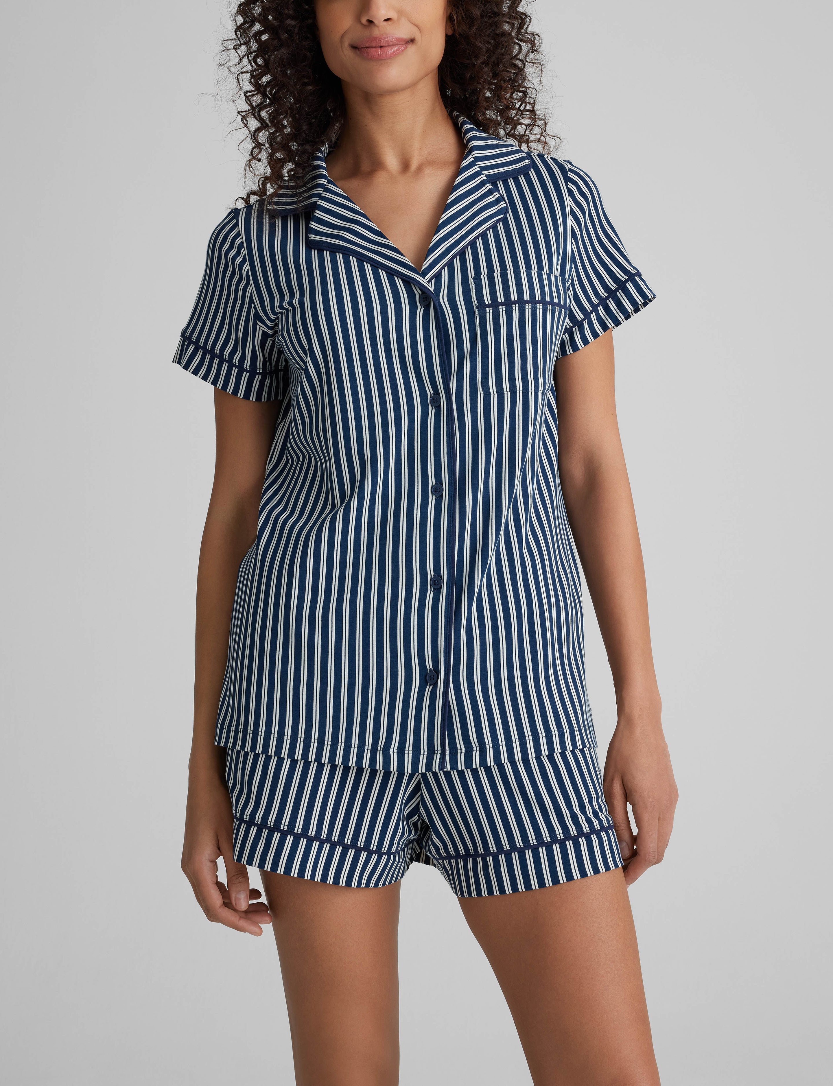 Women's Downtime Pajama Top & Short Set