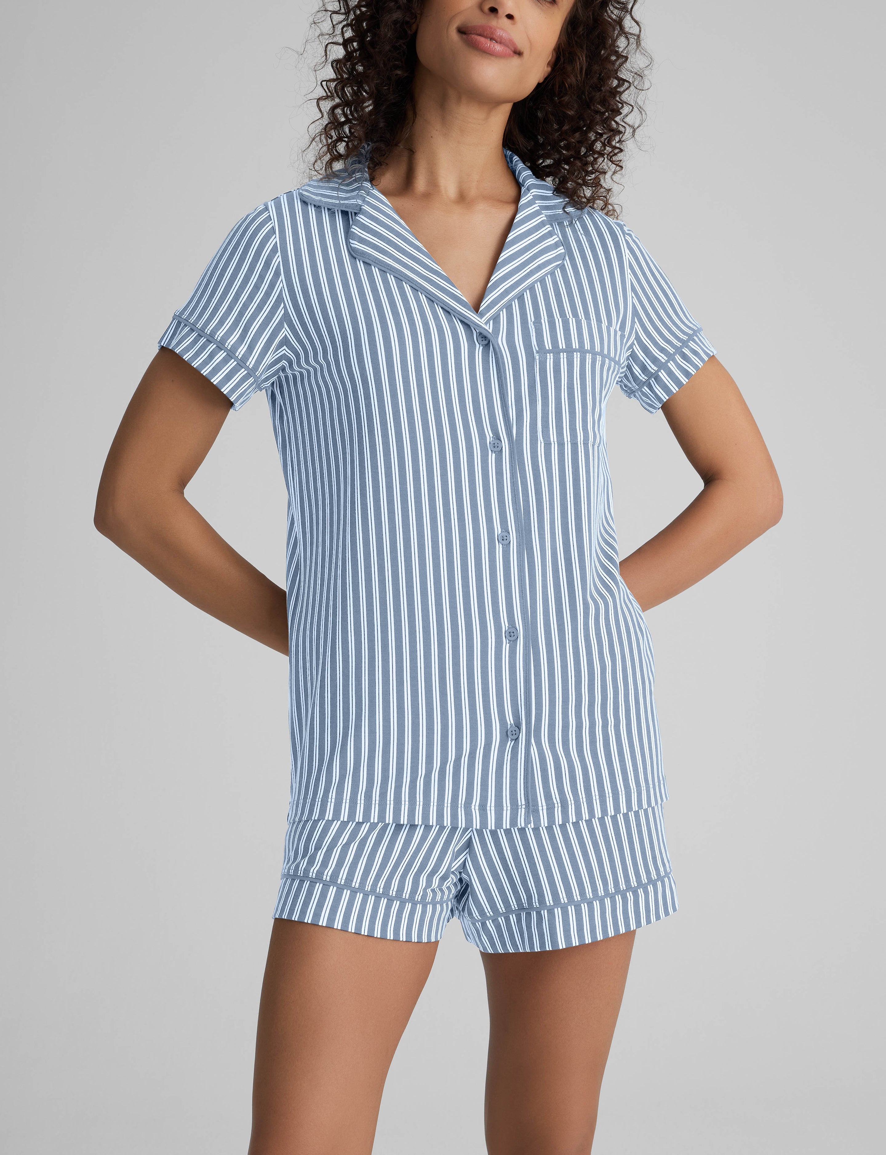 Women's Downtime Pajama Top & Short Set
