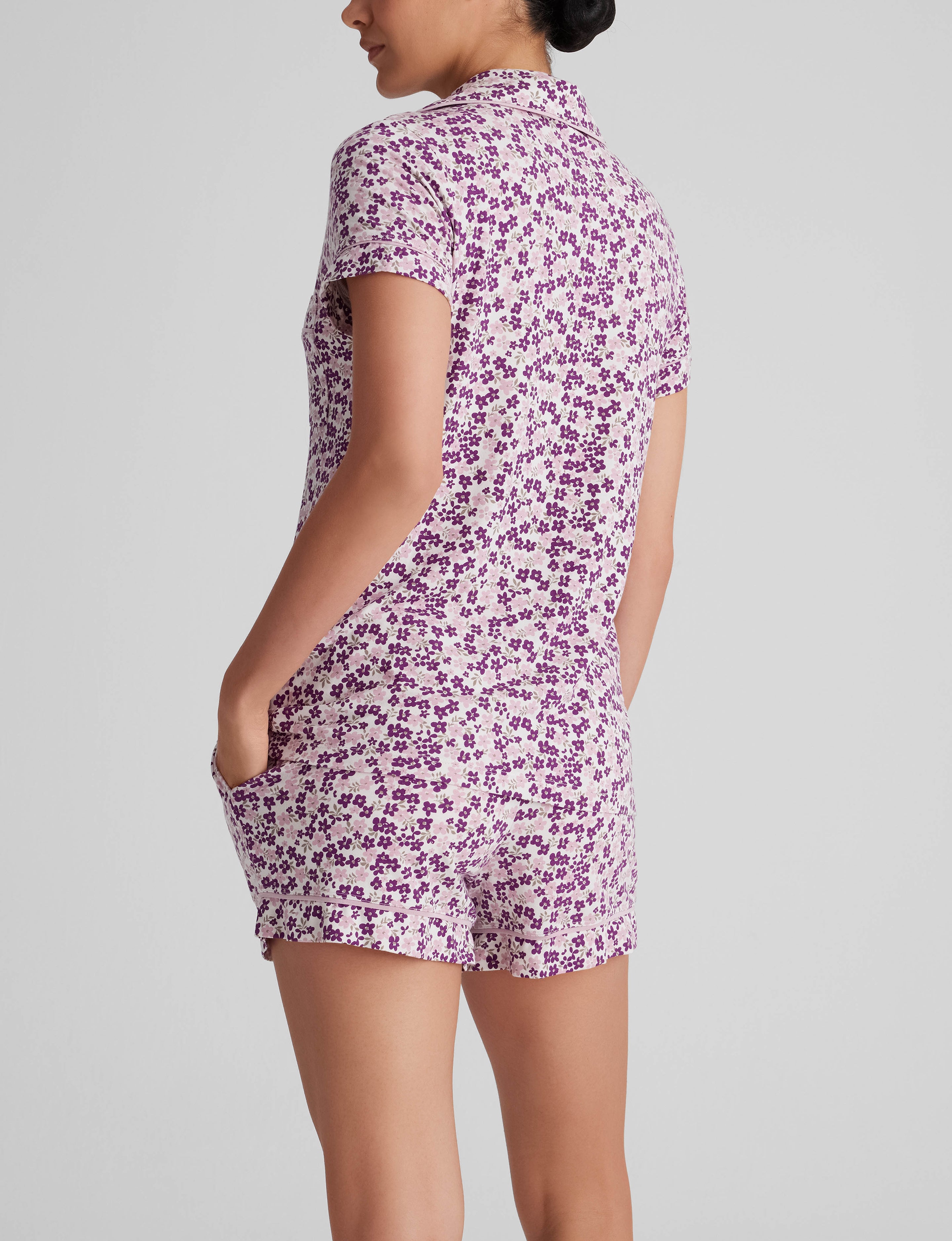 Women's Downtime Pajama Top & Short Set