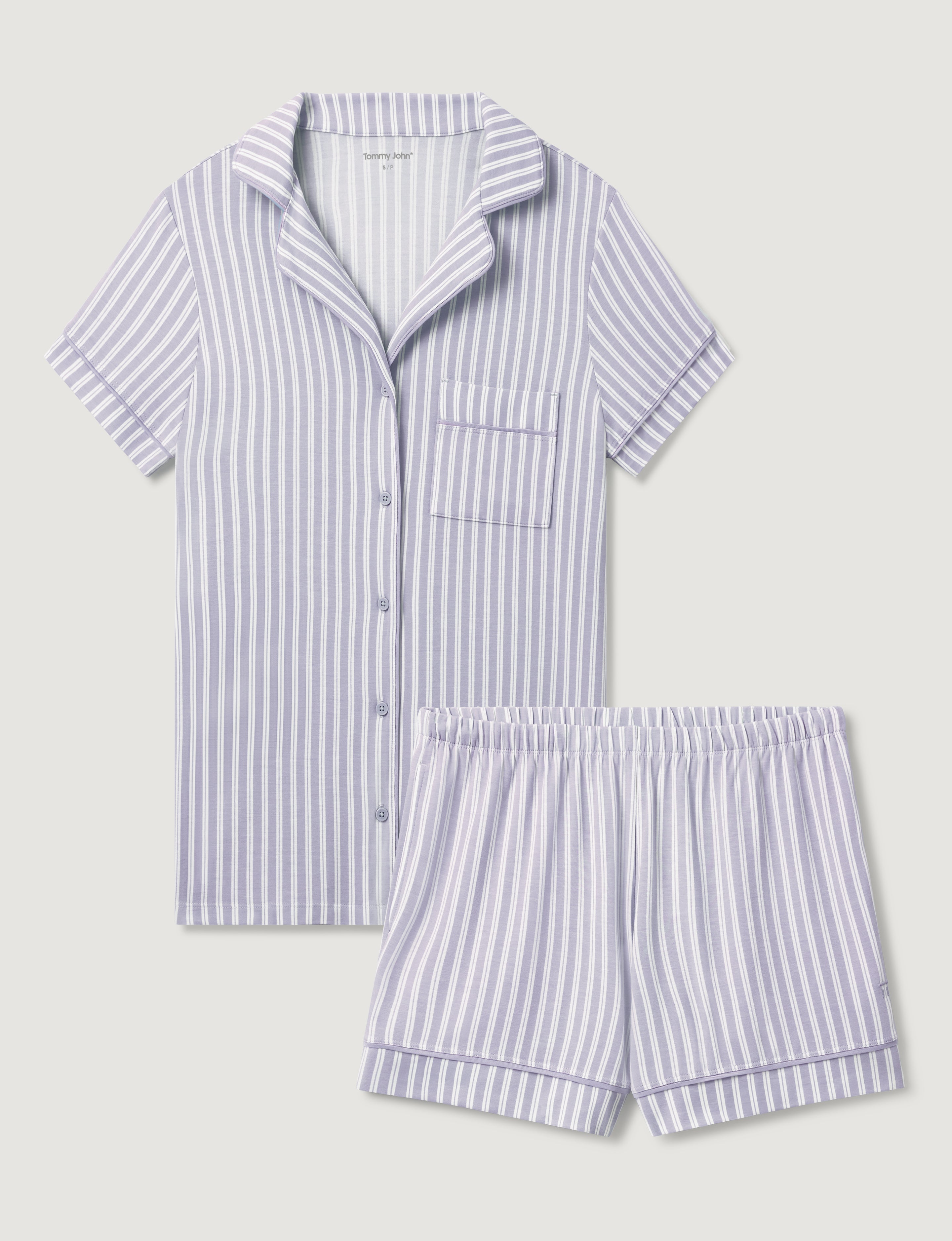Women's Downtime Pajama Top & Short Set