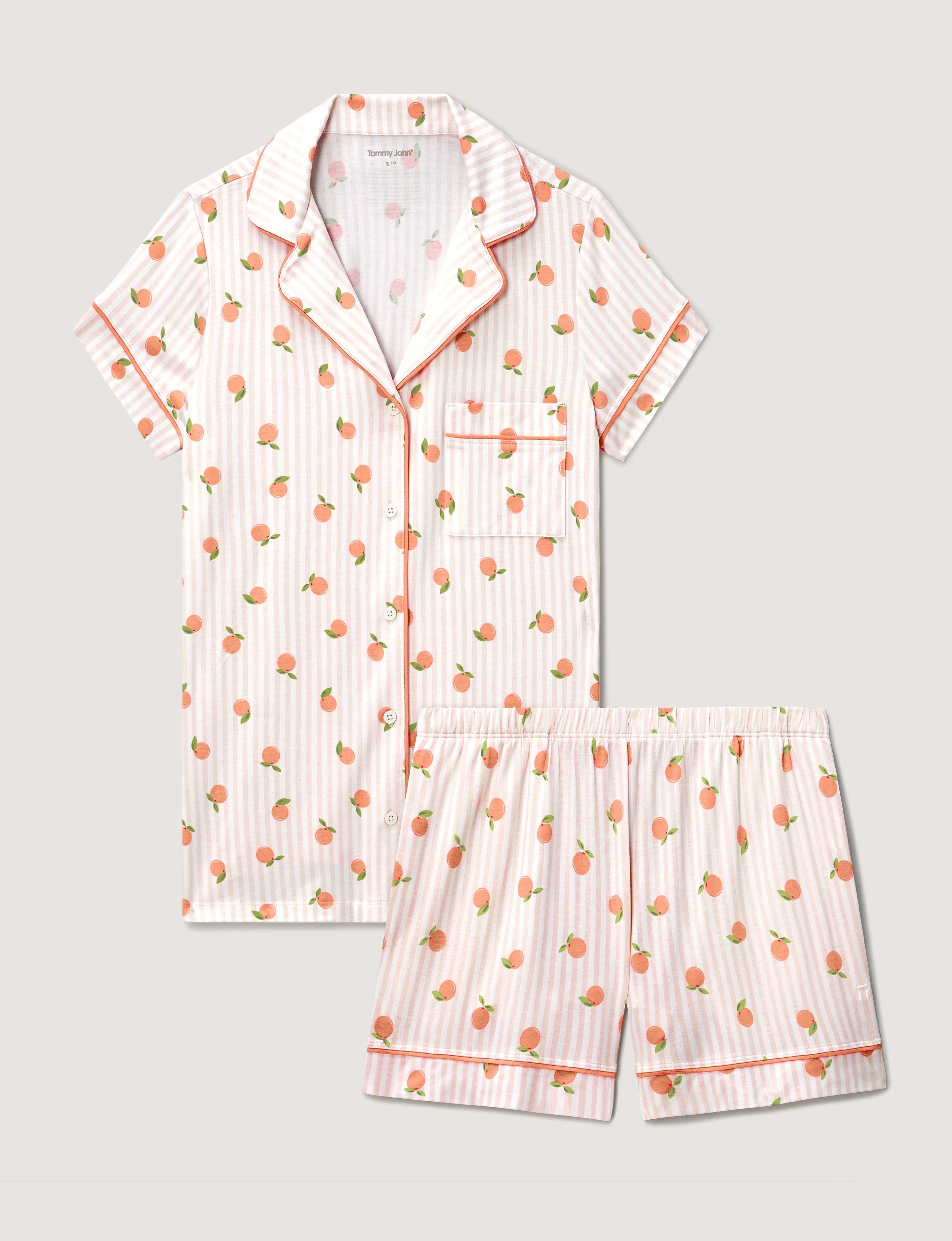 Women's Downtime Pajama Top & Short Set