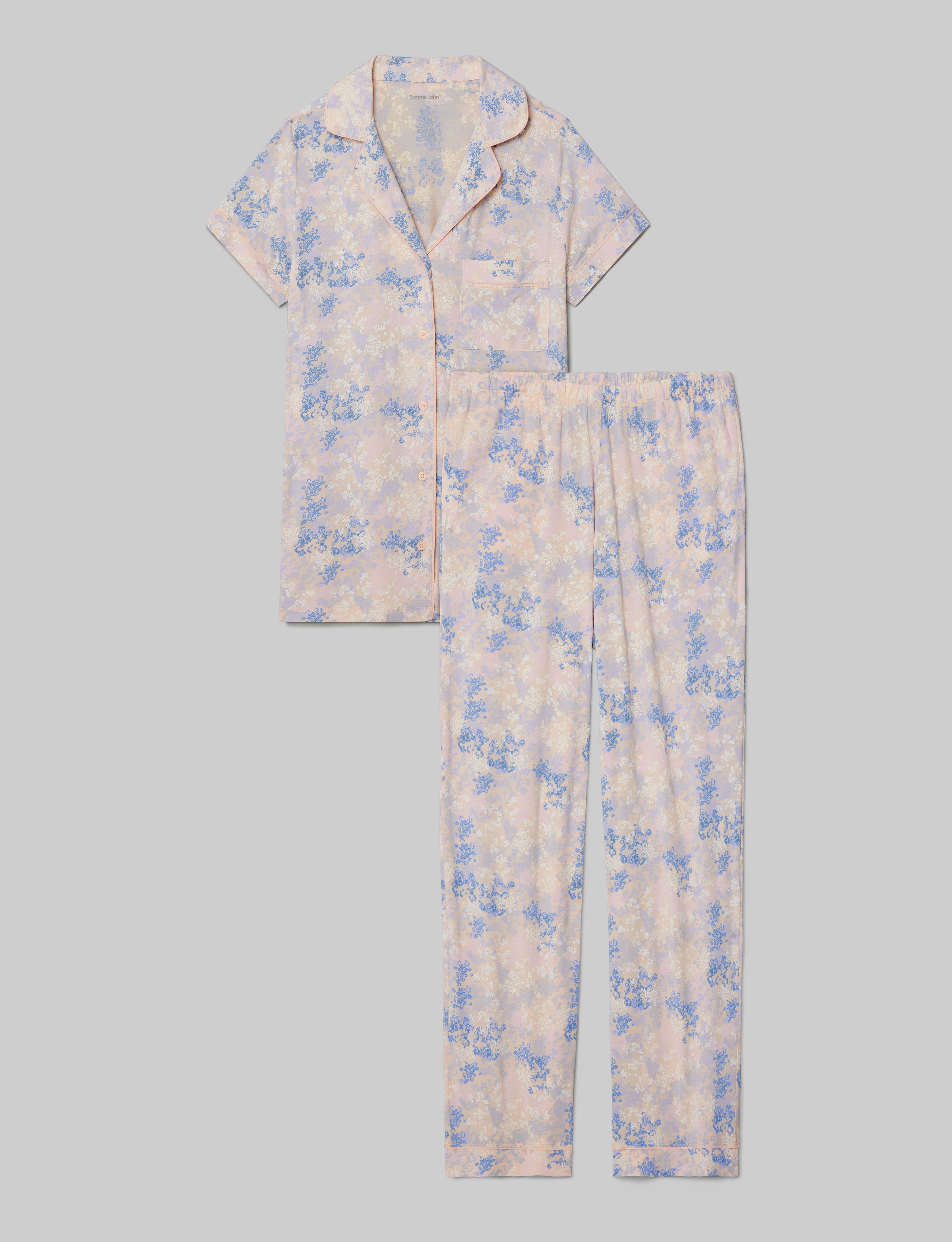 Women's Downtime Pajama Top & Pant Set