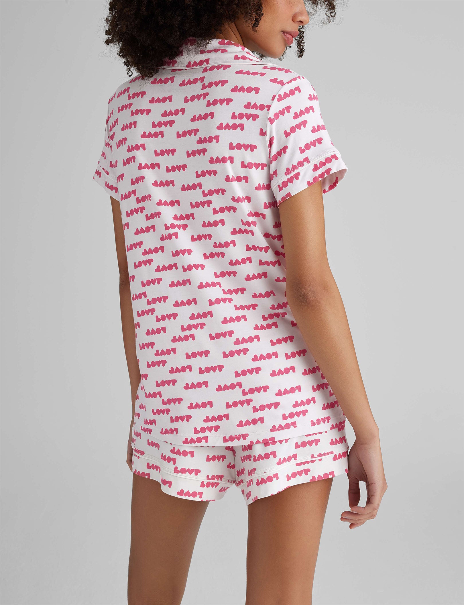 Women's Downtime Pajama Top & Short Set