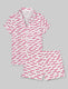 Women's Downtime Pajama Top & Short Set::Love Coconut Milk