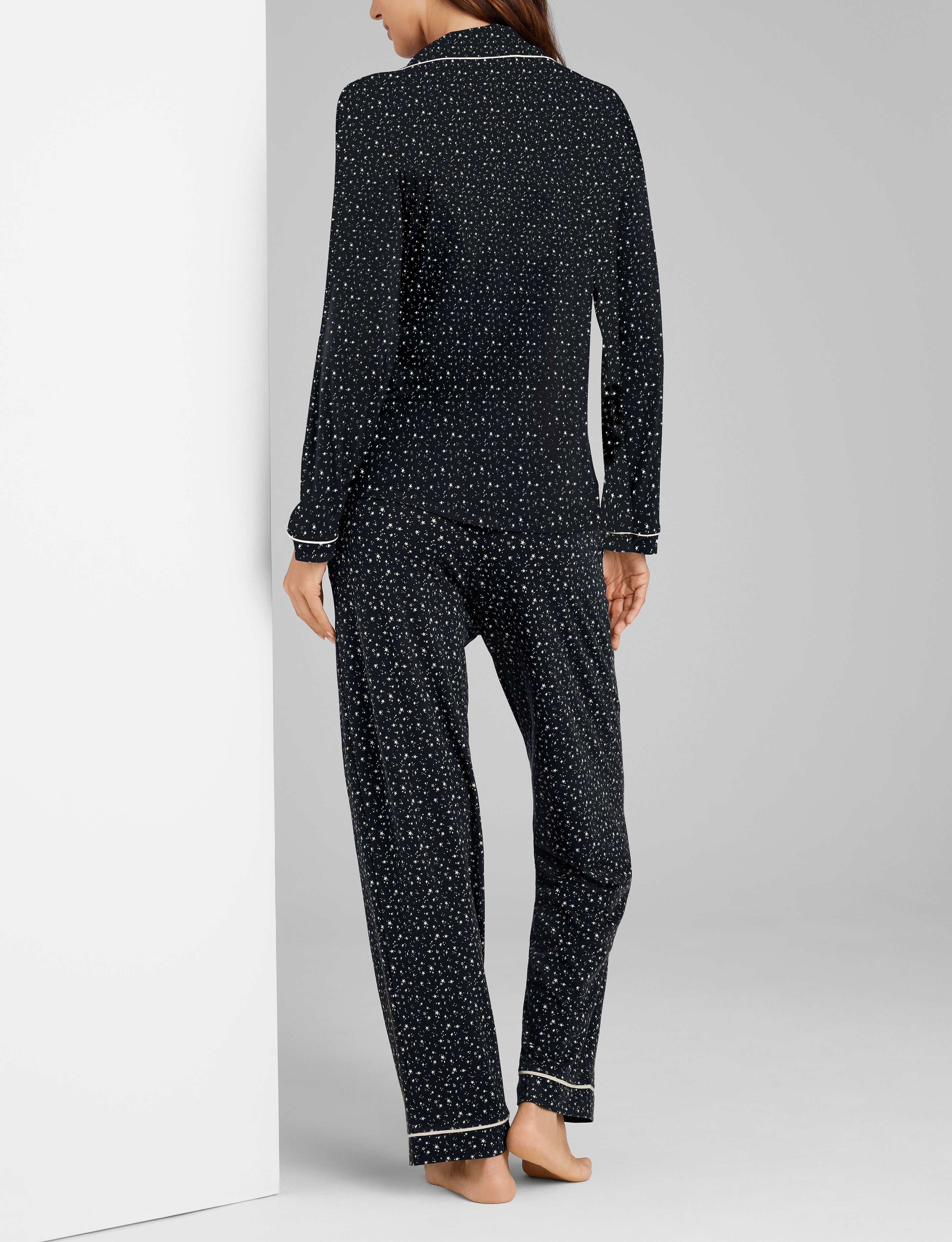 Women's Downtime Long Sleeve Pajama Top & Pant Set