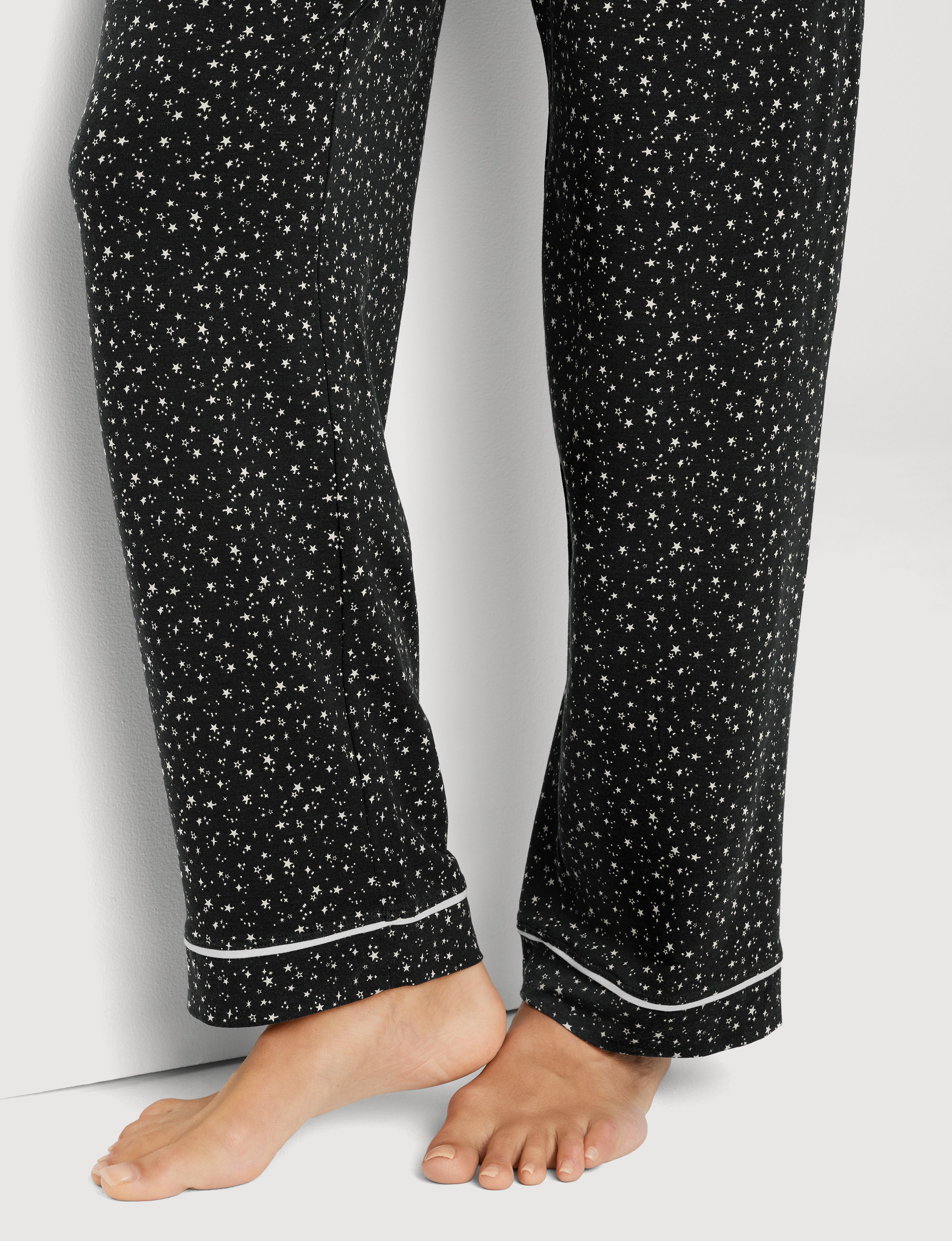 Women's Downtime Long Sleeve Pajama Top & Pant Set