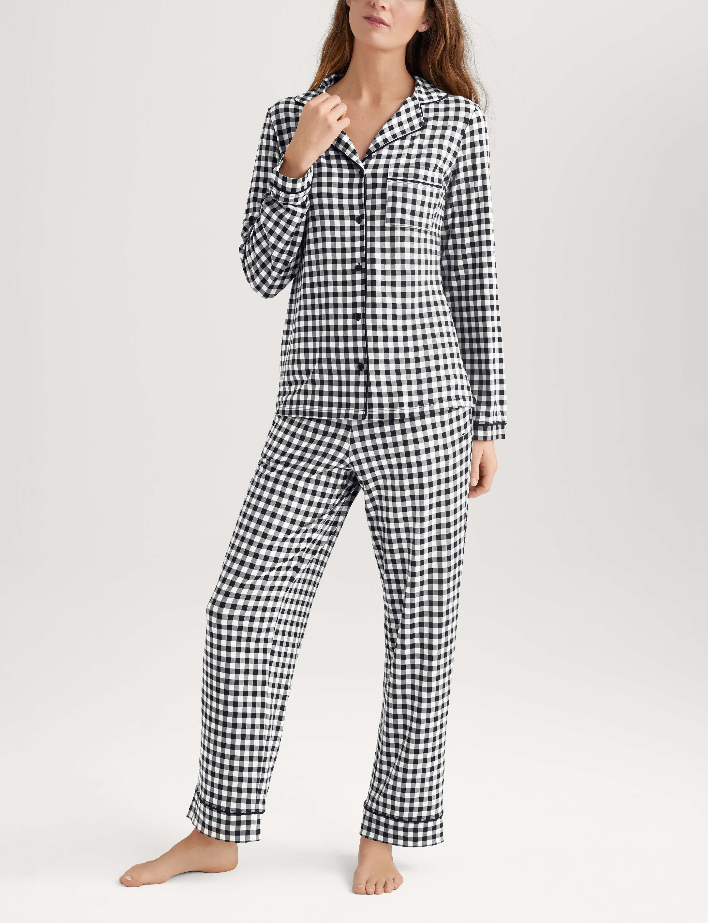 Women's Downtime Long Sleeve Pajama Top & Pant Set