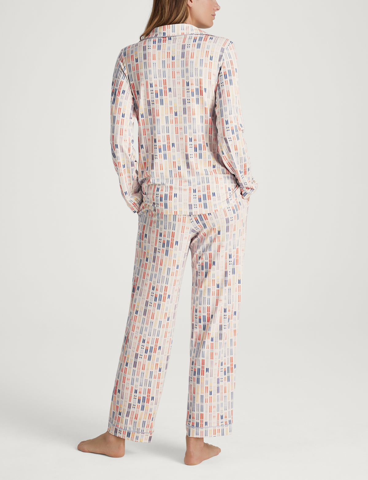 Women's Downtime Long Sleeve Pajama Top & Pant Set