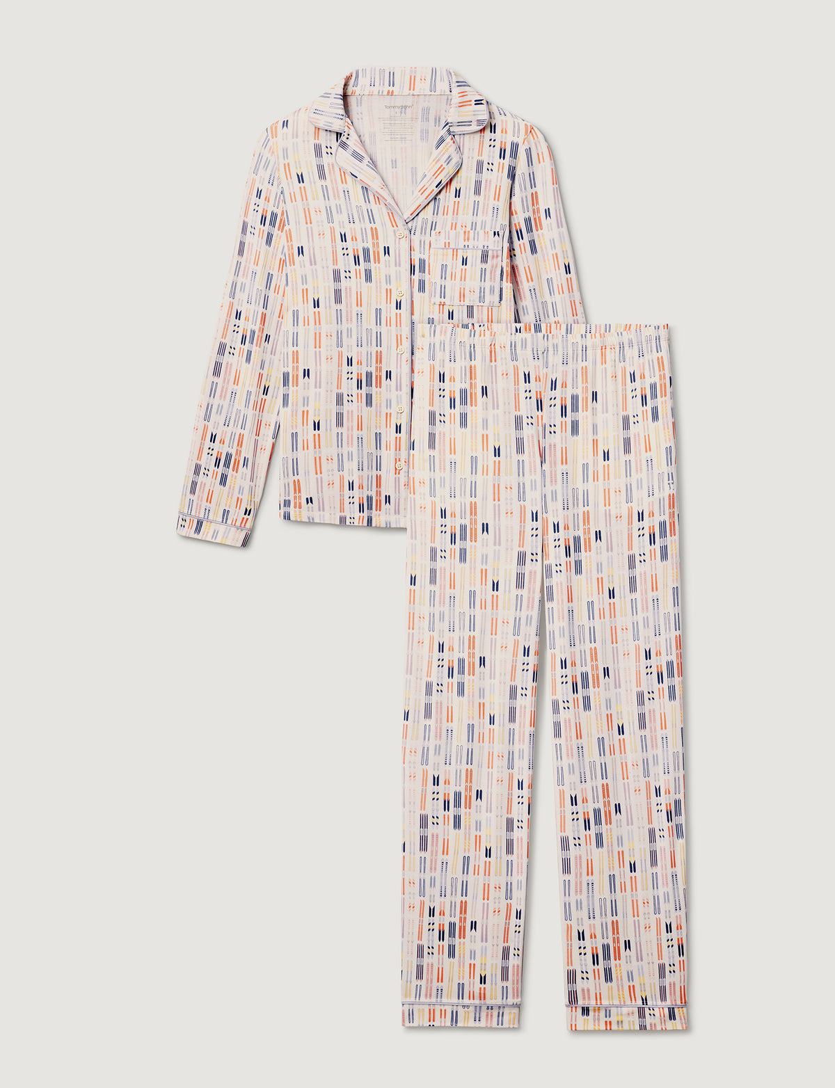 Women's Downtime Long Sleeve Pajama Top & Pant Set