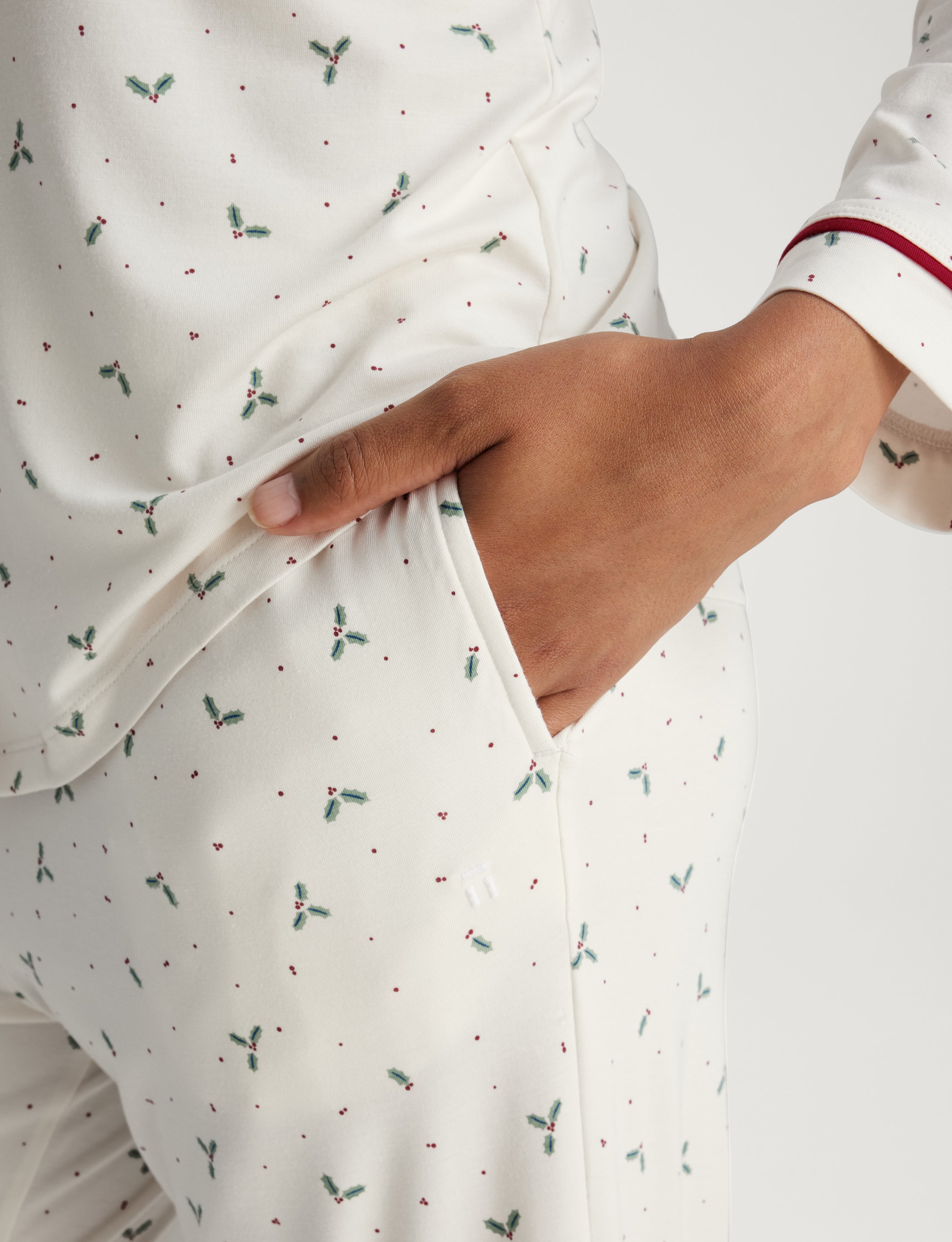 Women's Downtime Long Sleeve Pajama Top & Pant Set