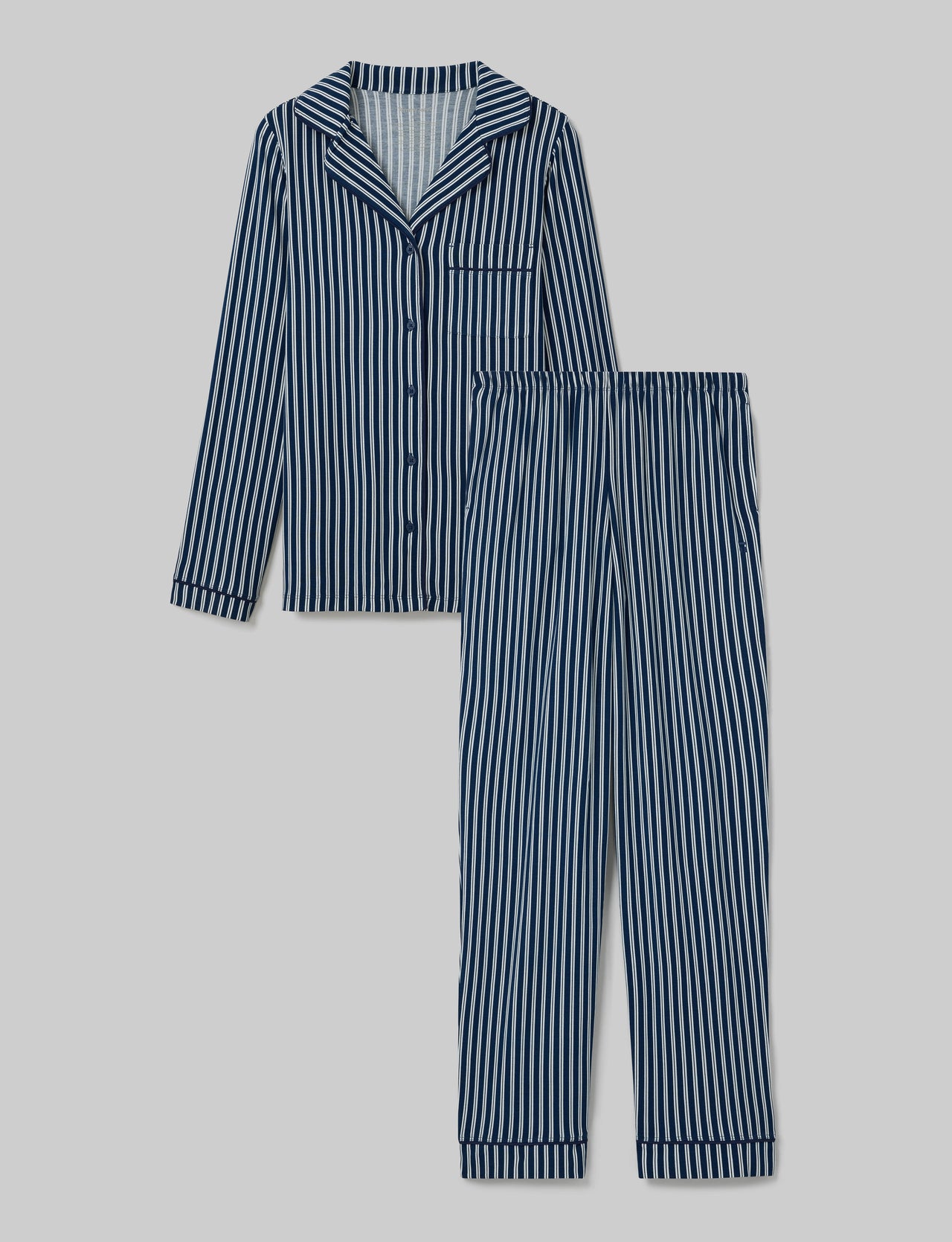 Women's Downtime Long Sleeve Pajama Top & Pant Set