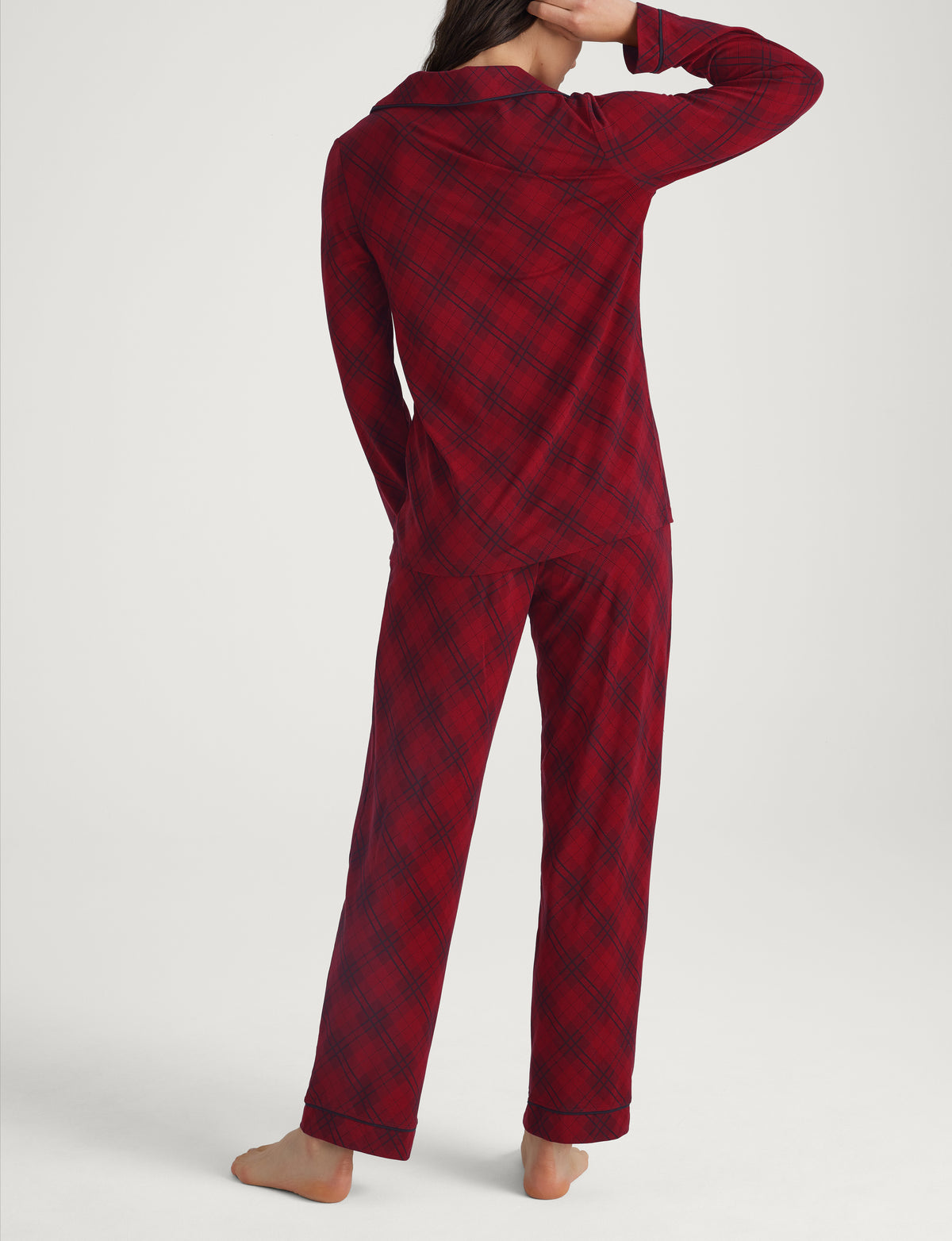 Women's Downtime Long Sleeve Pajama Top & Pant Set