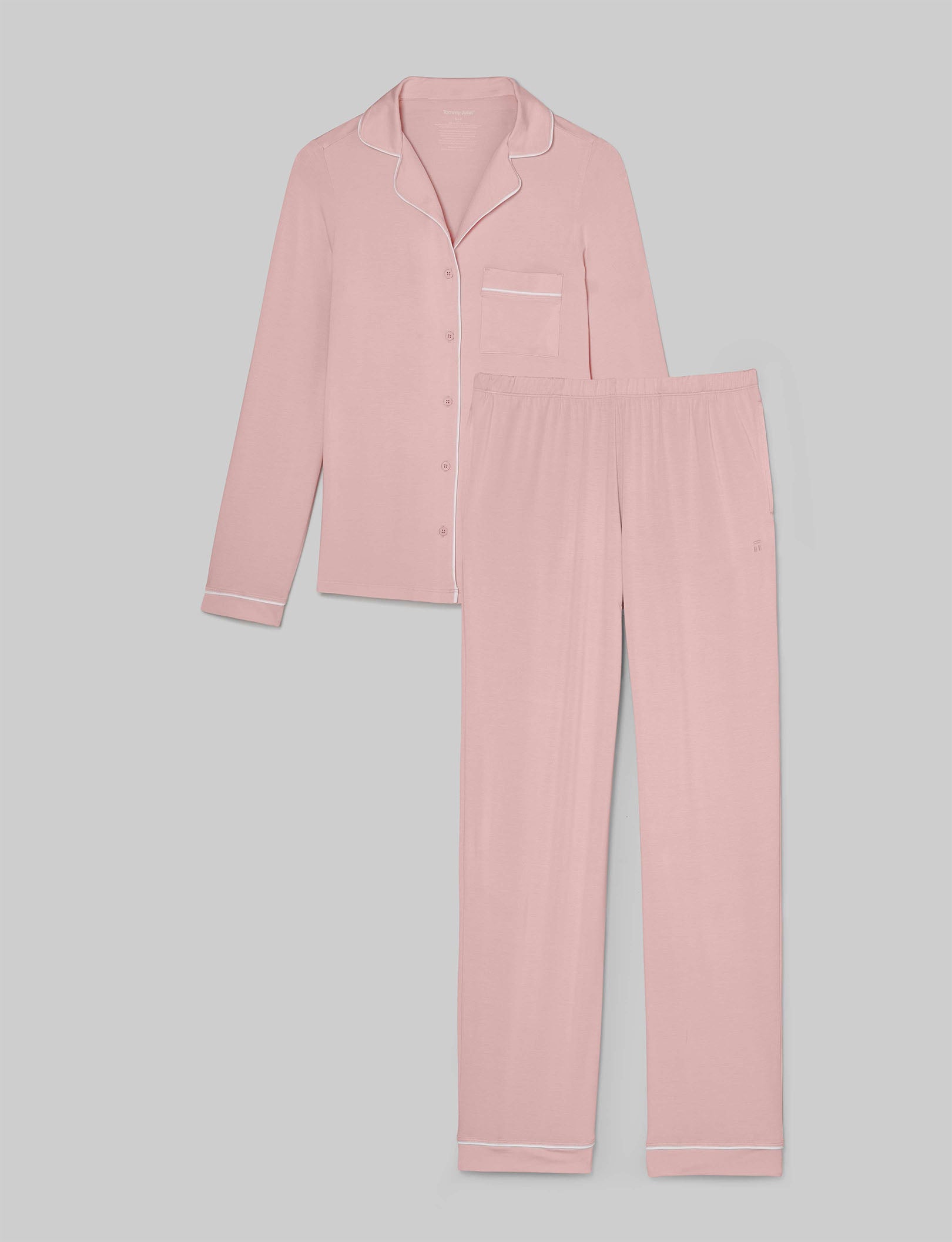Women's Downtime Long Sleeve Pajama Top & Pant Set