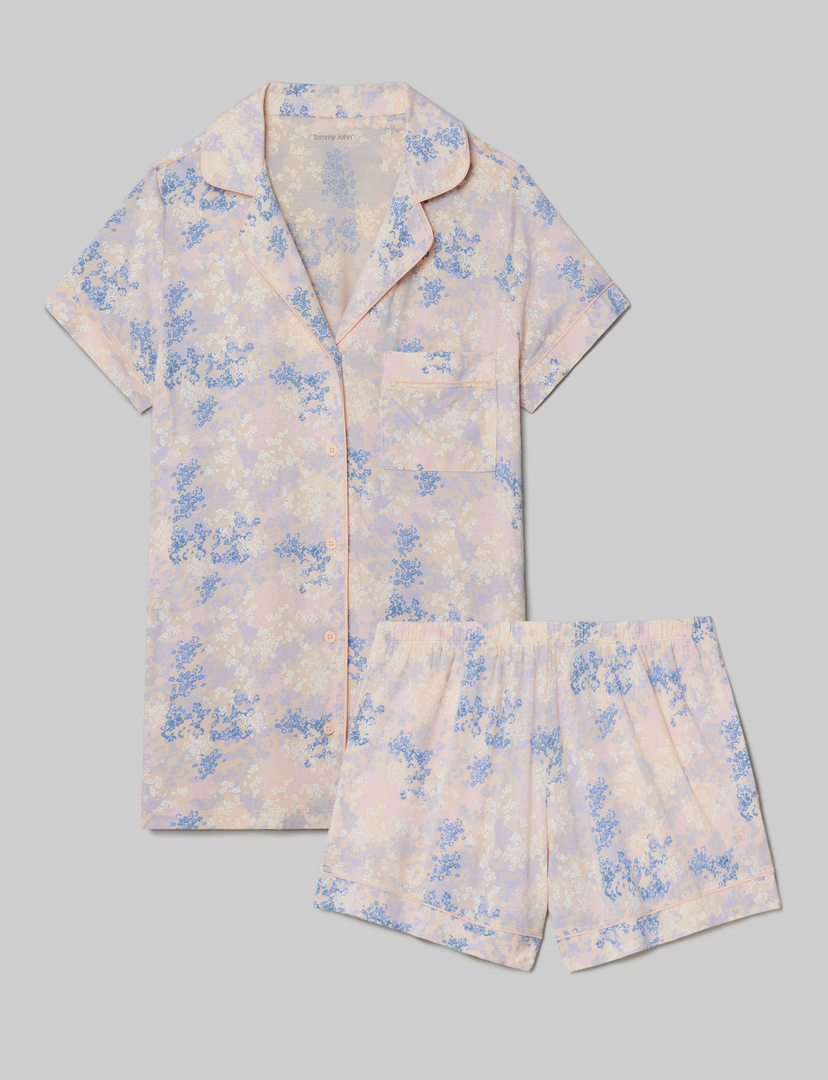 Women's Downtime Pajama Top & Short Set