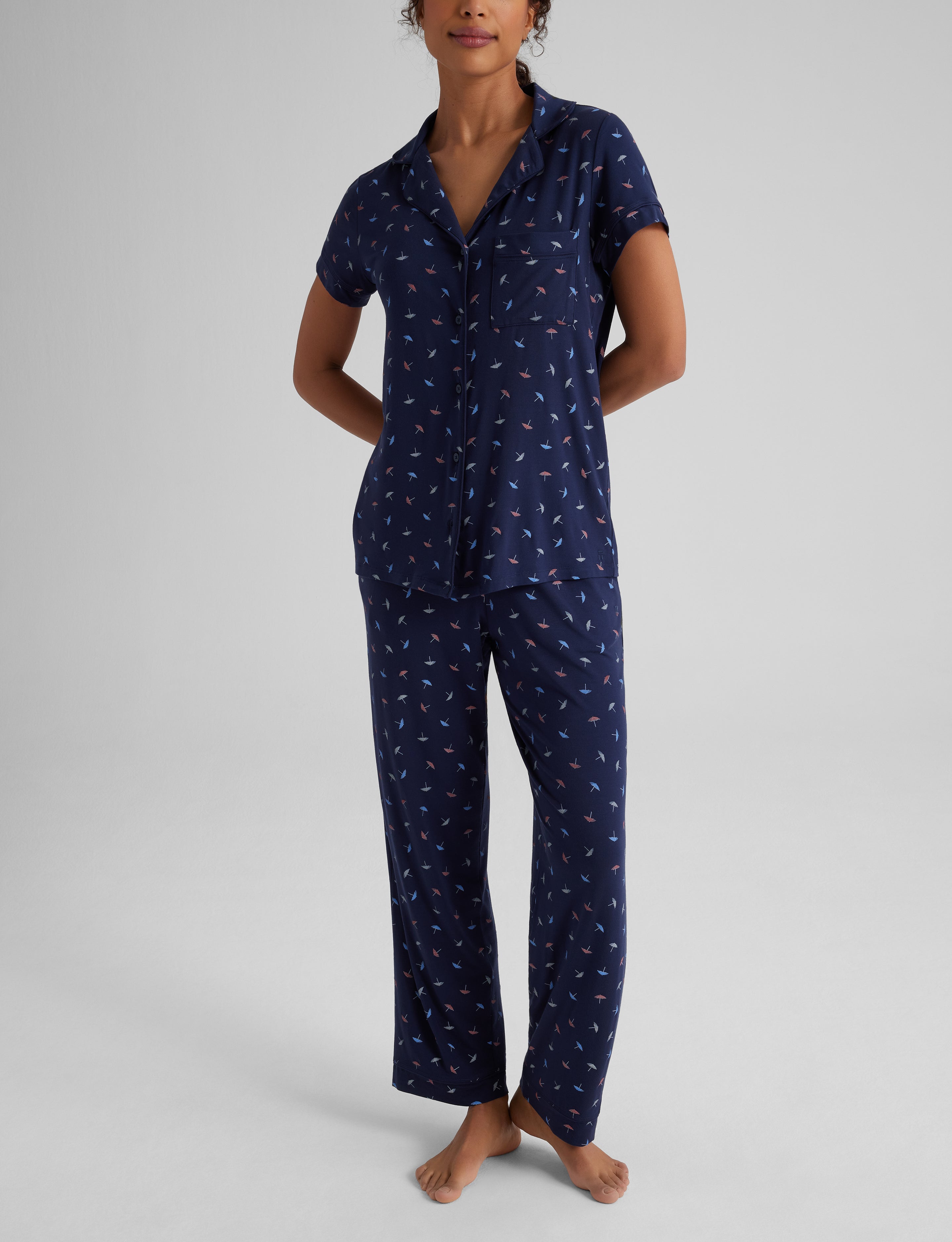 Women's Downtime Pajama Top & Pant Set