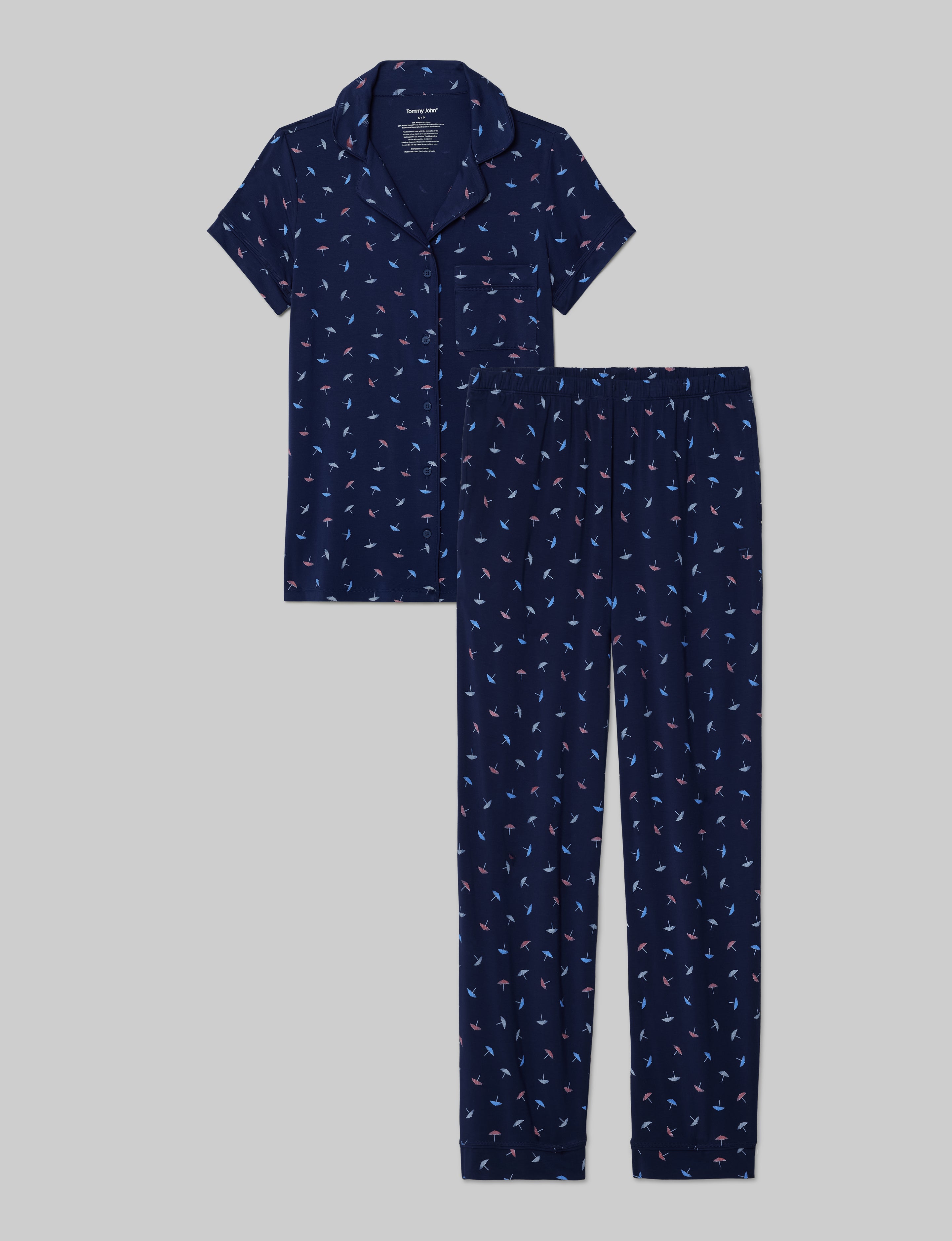 Women's Downtime Pajama Top & Pant Set