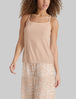 Women's Second Skin Racerback Sleep Tank::Rugby Tan