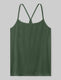 Women's Second Skin Racerback Sleep Tank::Dark Olive::Swatch