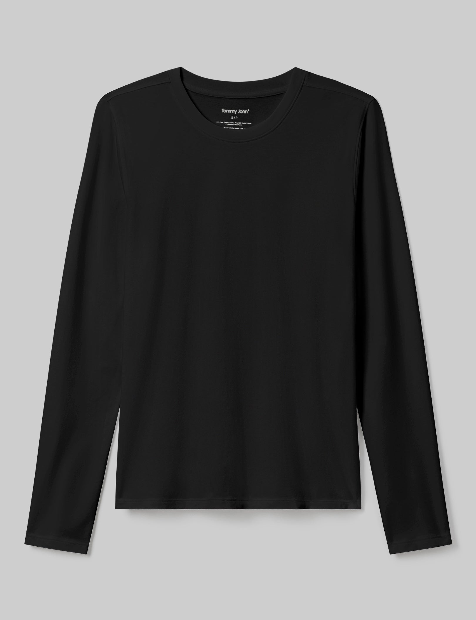 Second Skin Long Sleeve Crew Neck Tee