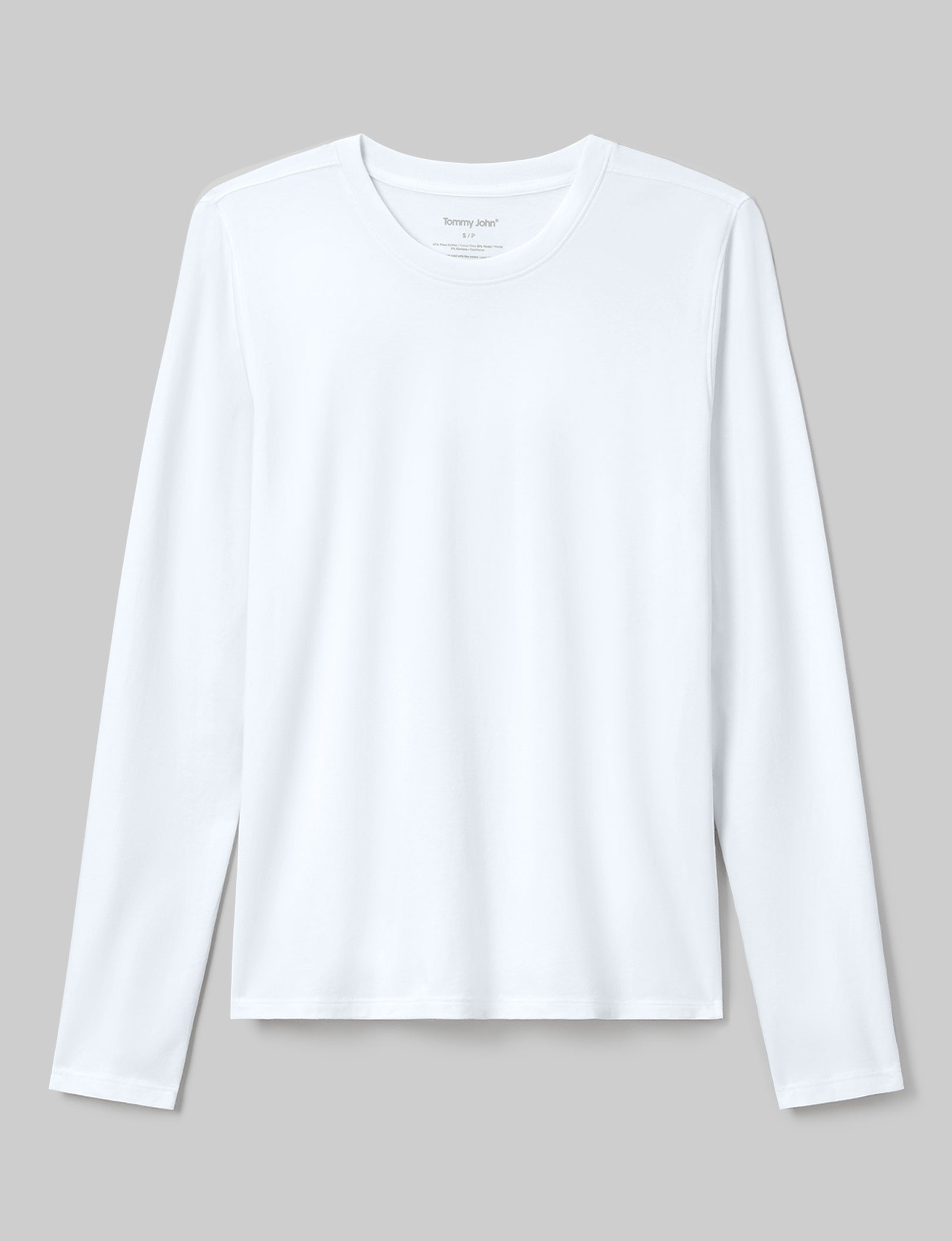 Second Skin Long Sleeve Crew Neck Tee