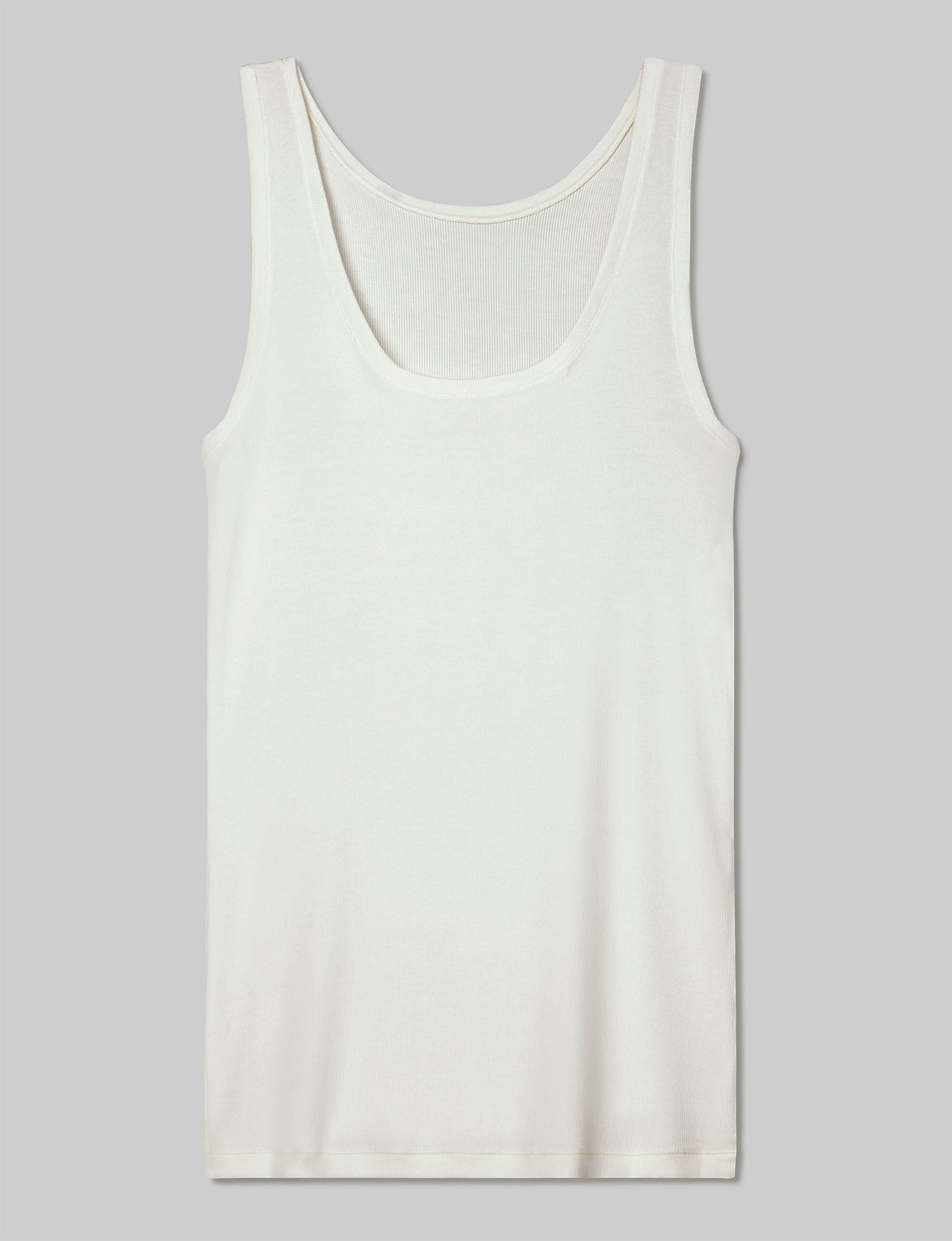 Women's Second Skin Micro Rib Fitted Tank