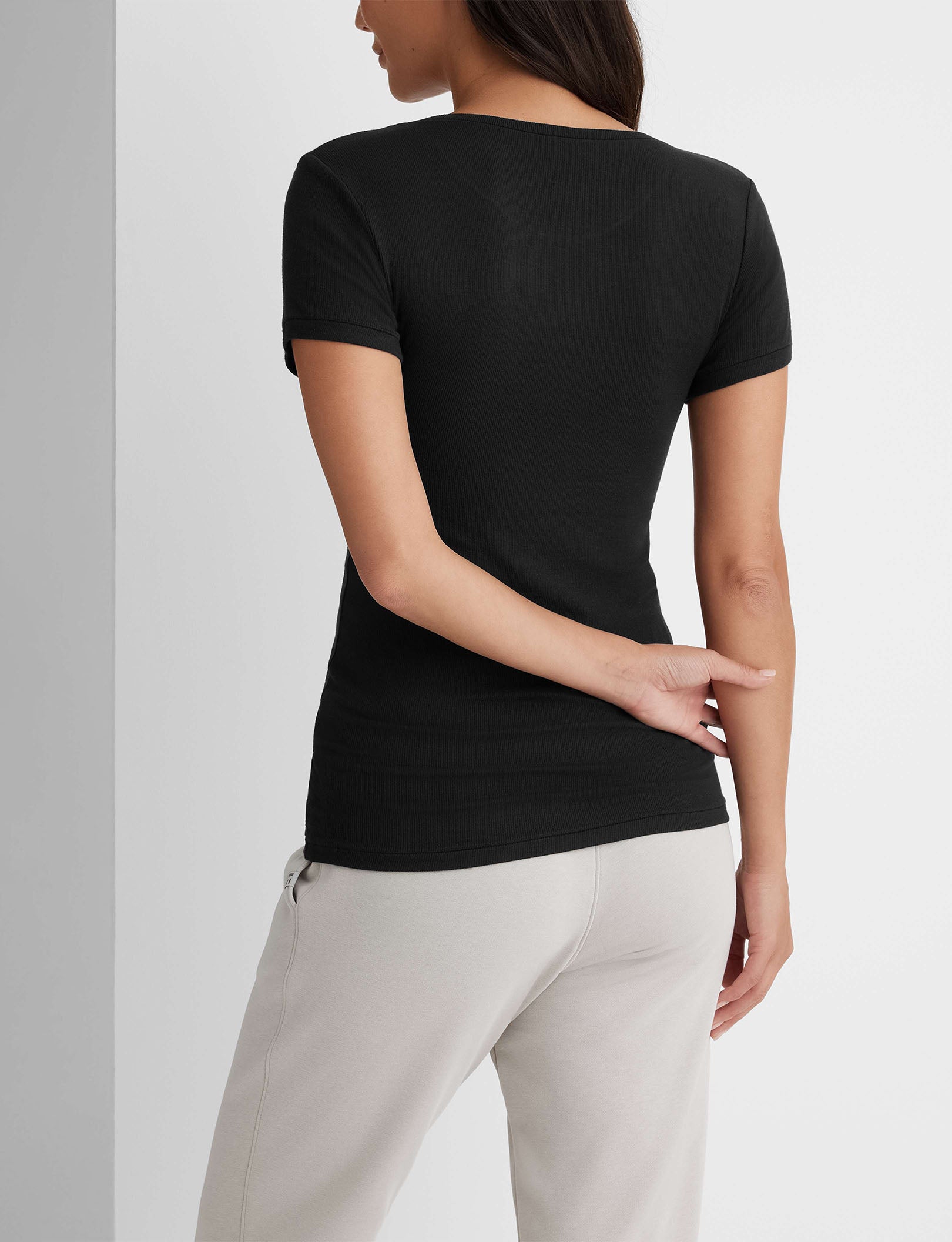 Women's Micro Rib Cap Sleeve Tee (2-Pack)