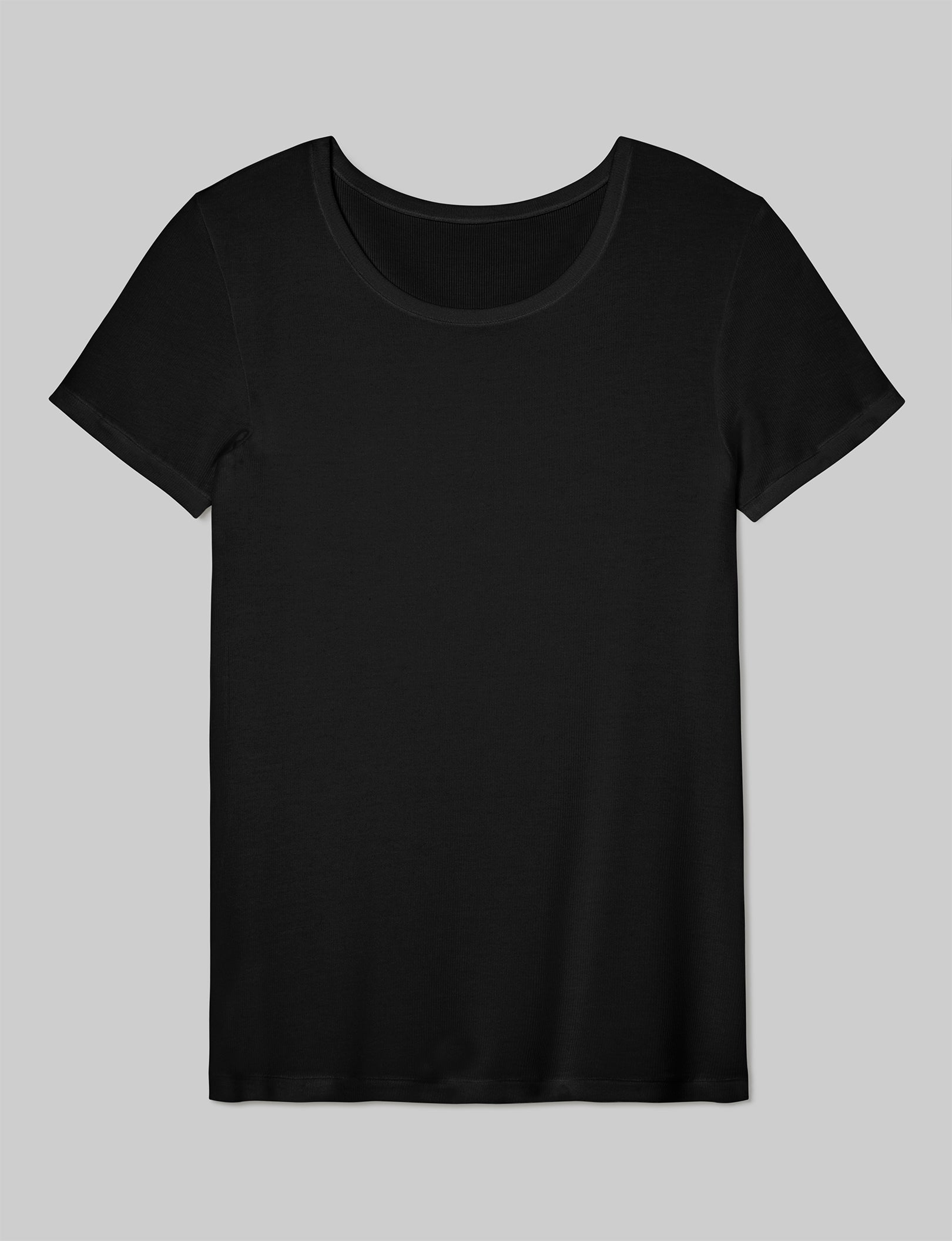 Women's Second Skin Micro Rib Cap Sleeve Tee